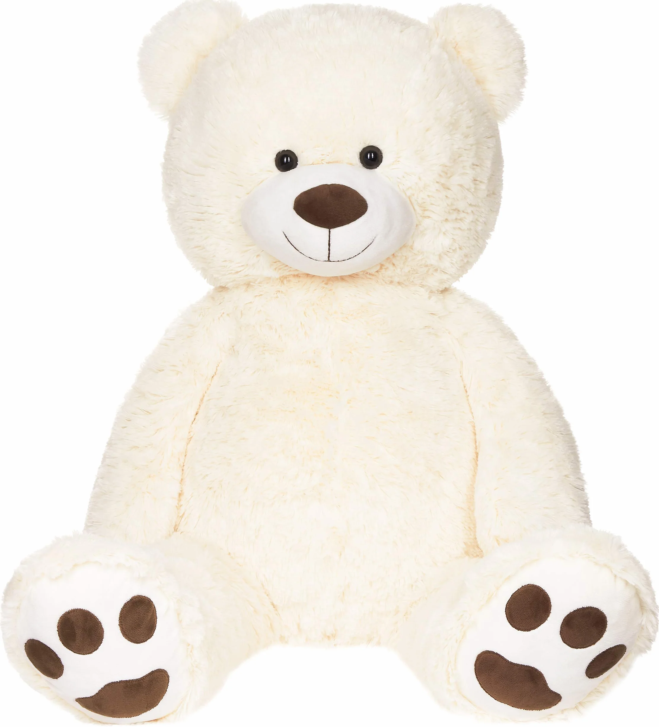 BRUBAKER Peluche Gigante XXL 100 cm Blanco Osito
