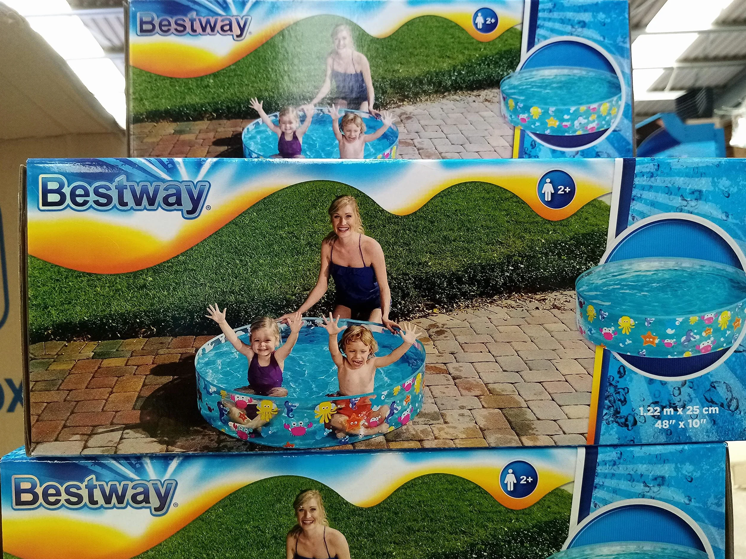 Bestway Piscina fuera de tierra Fill 'N Fun