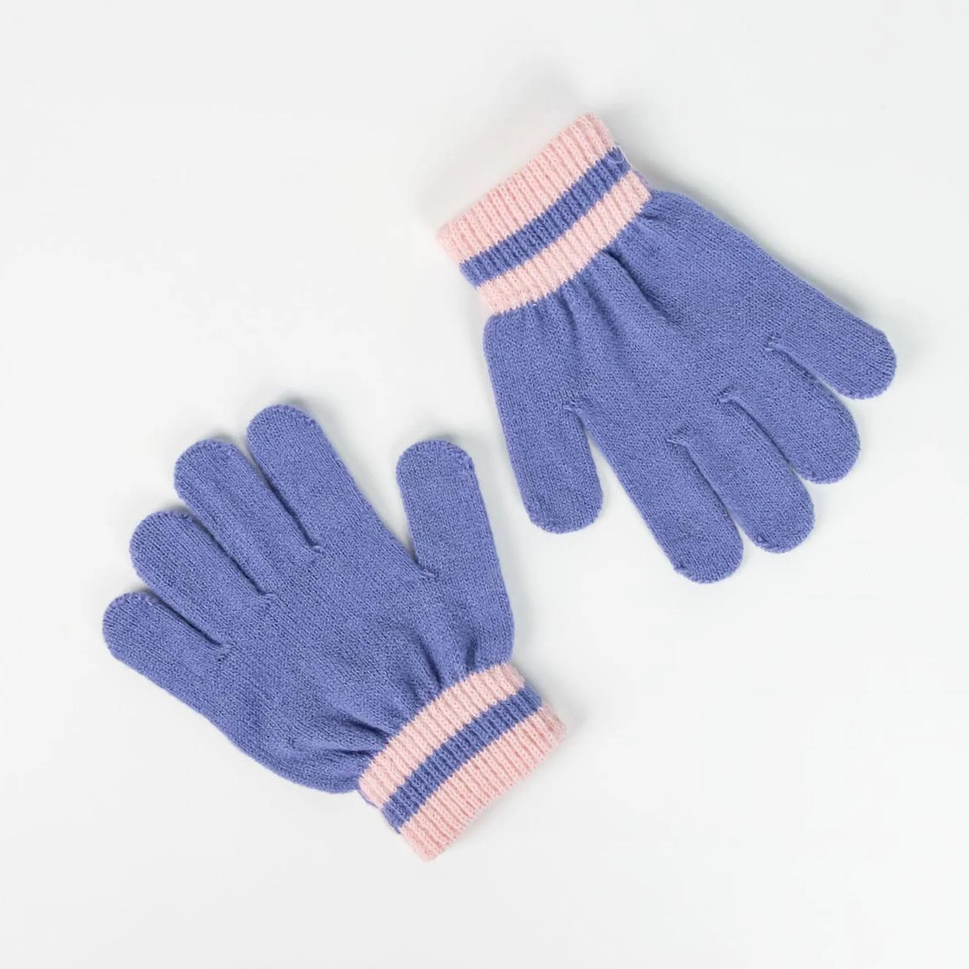 Stitch Conjunto Gorro Guantes y Braga Cómodo Práctico Pack Completo