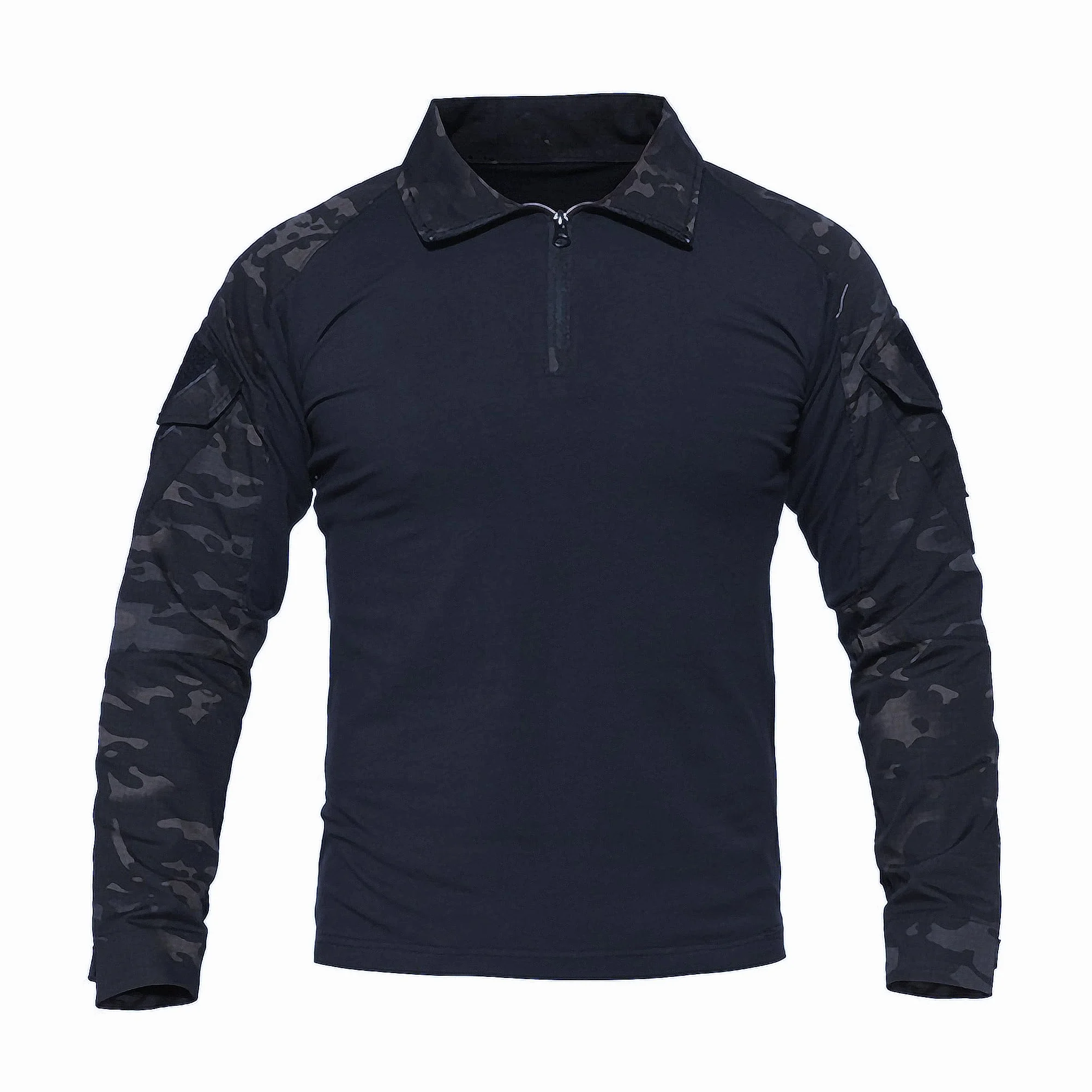 Camisas Tácticas Airsoft Paintball BDU Manga Larga Camo Caza