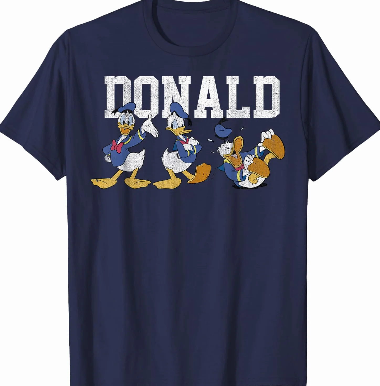 Disney Mickey And Friends Donald Duck Poses Camiseta