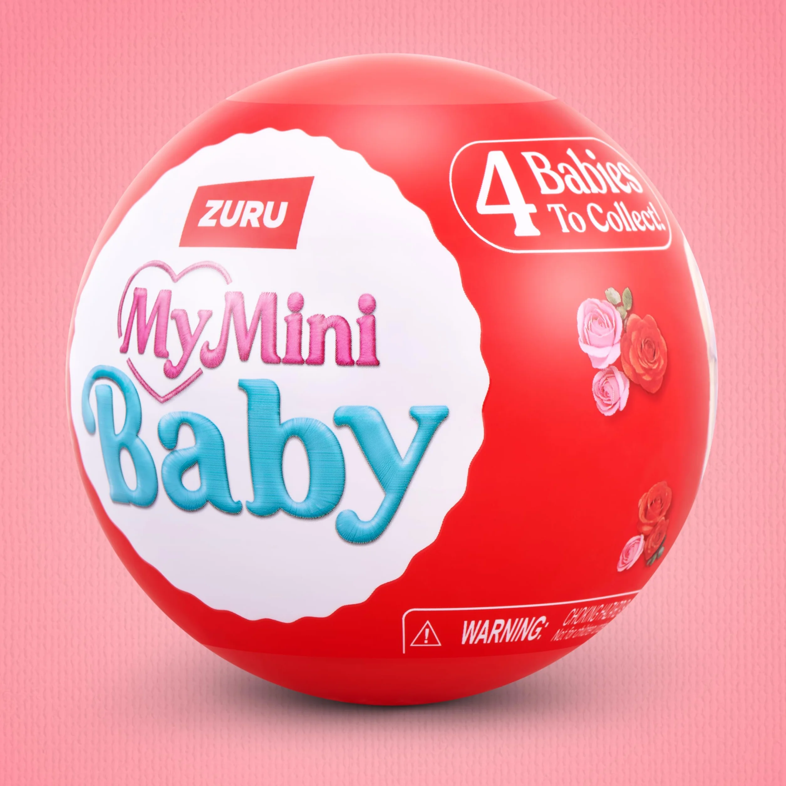 My Mini Baby Sweet Hearts Serie 1 2 Pack de ZURU – Cápsula Sorpresa Coleccionable con Muñeca Bebé, Accesorios y Set de Juego, Juguete Miniatura Realista para Niñas de 3+ Años