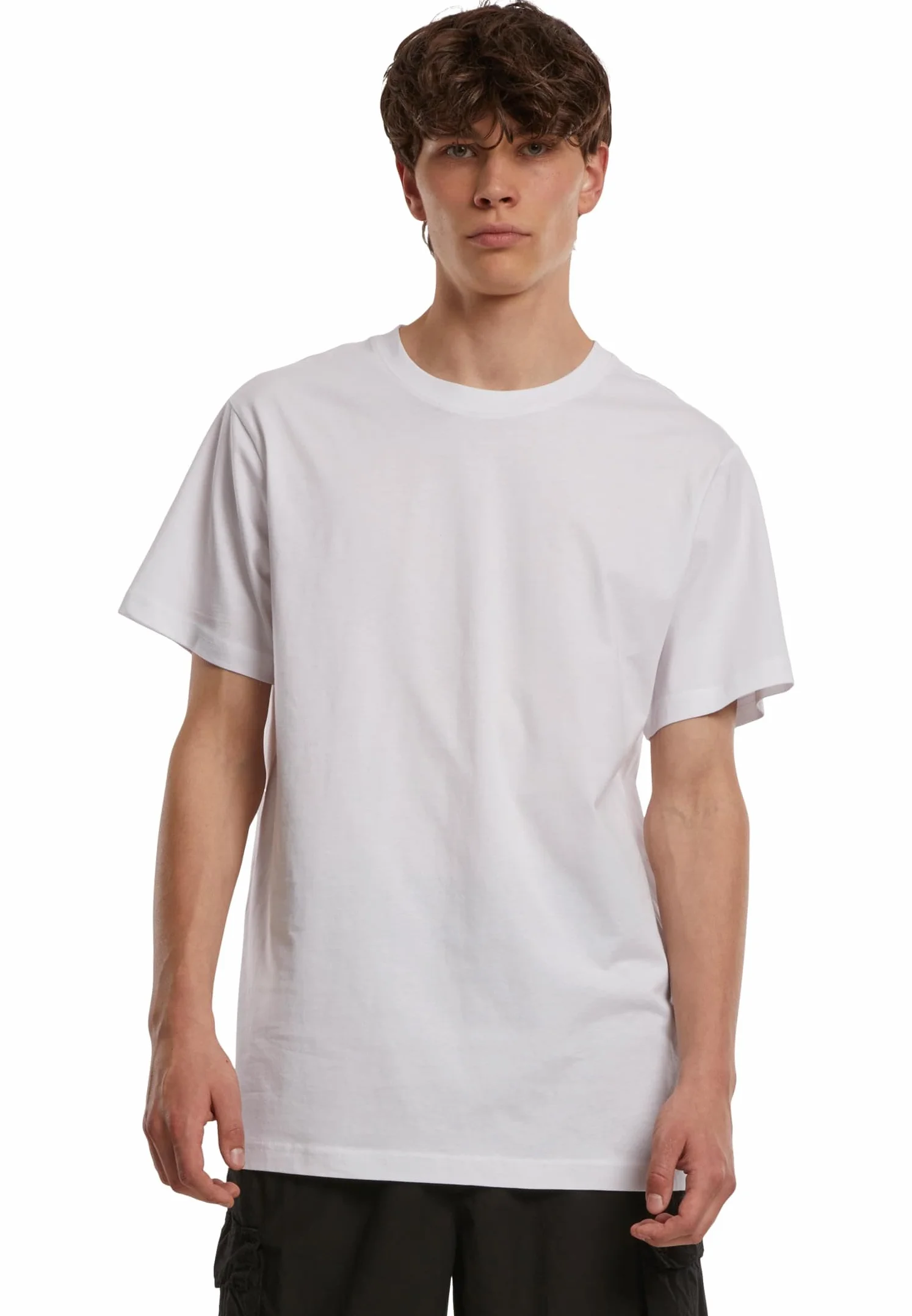 Build Your Brand BY004 T-shirt Round Neck Camiseta Hombre