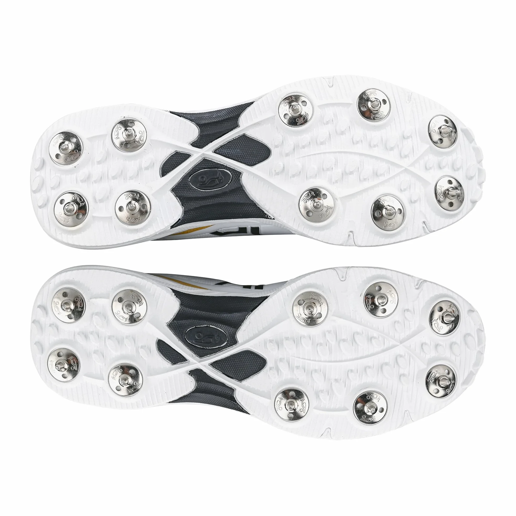 KOOKABURRA KC 3.0 Spike Cricket Shoe - Gold/Black