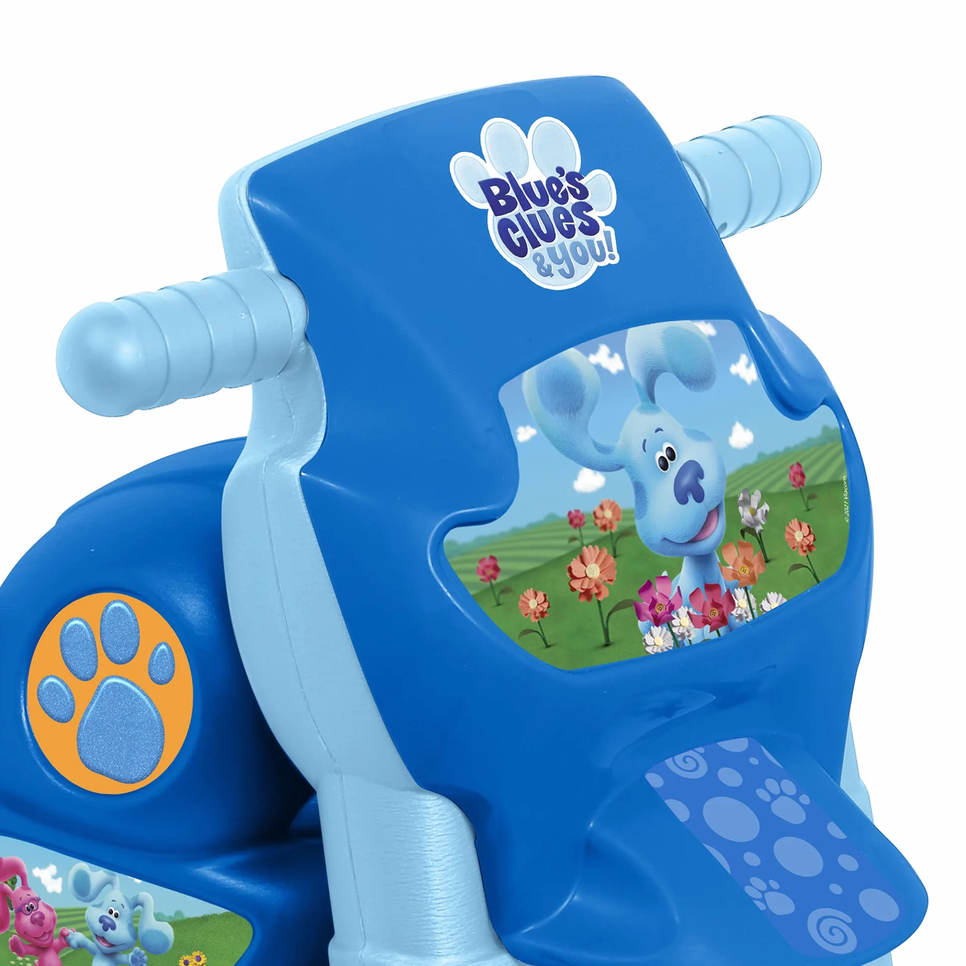 FEBER Motofeber 1 Blue Clues - correpasillos para Niñas y Niños de 18 Meses en Adelante (Famosa 800013301)