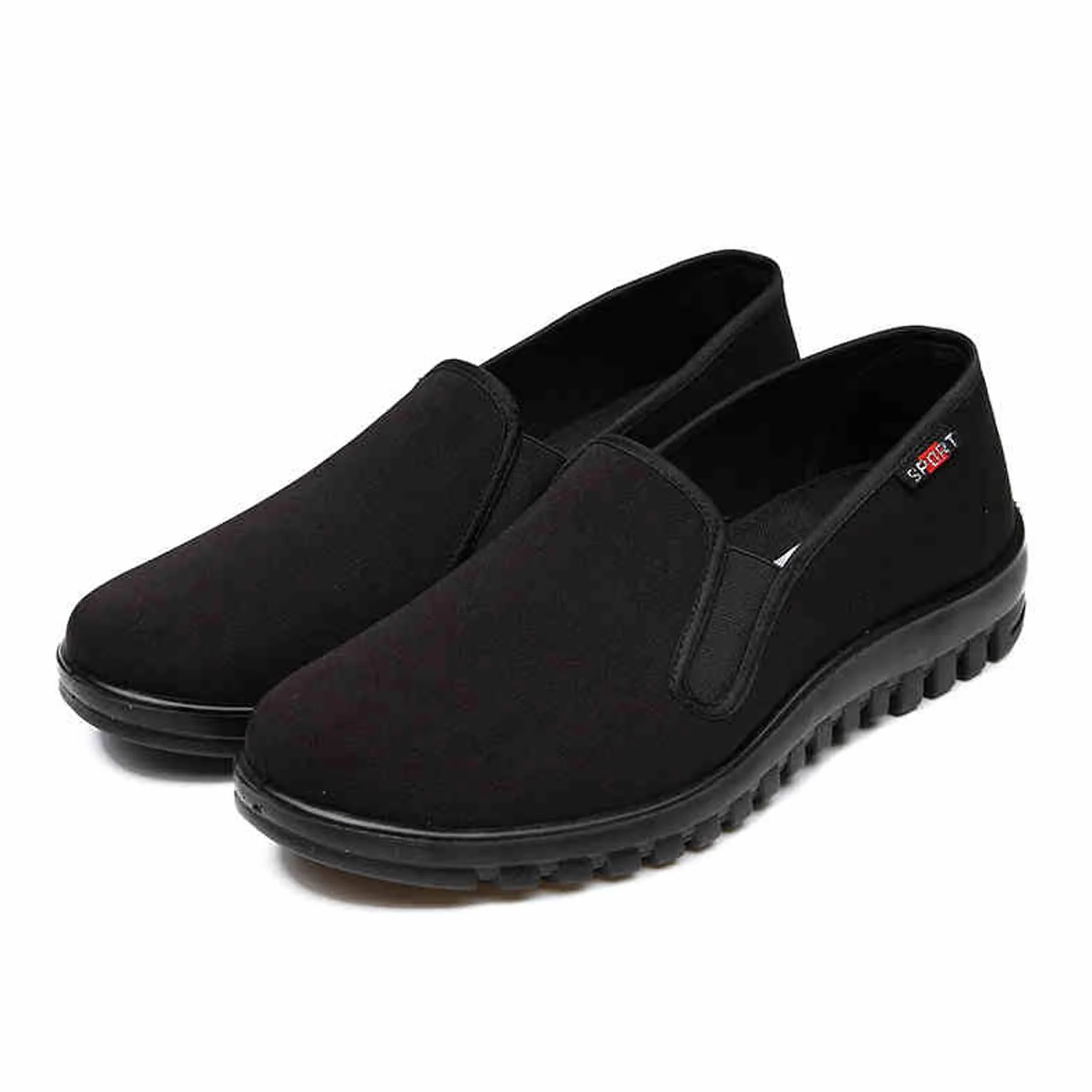 Zapatillas Kung Fu Lona Artes Marciales Tai Chi Wing Chun Negro