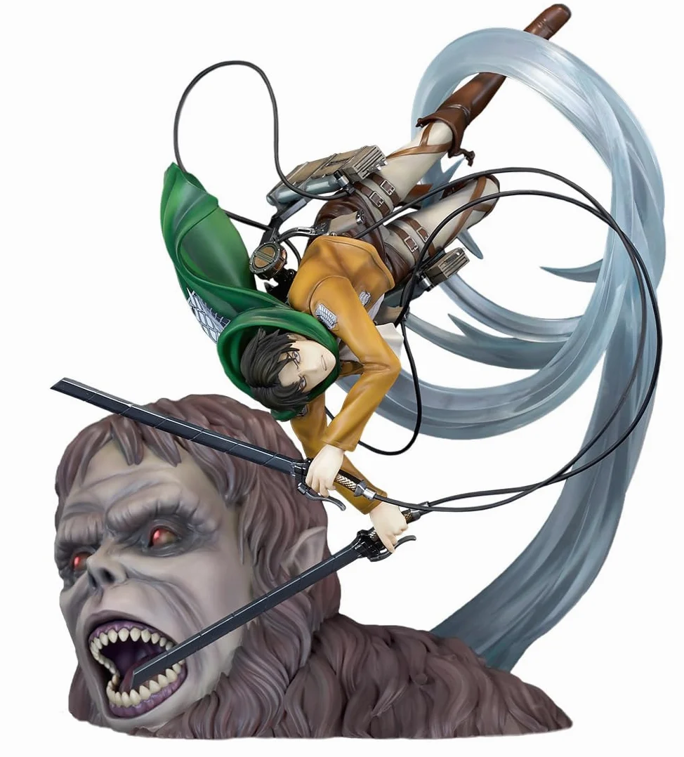 Proof Levi vs Beast Titan Ver. Fig. 27,5 cm Attack on Titan