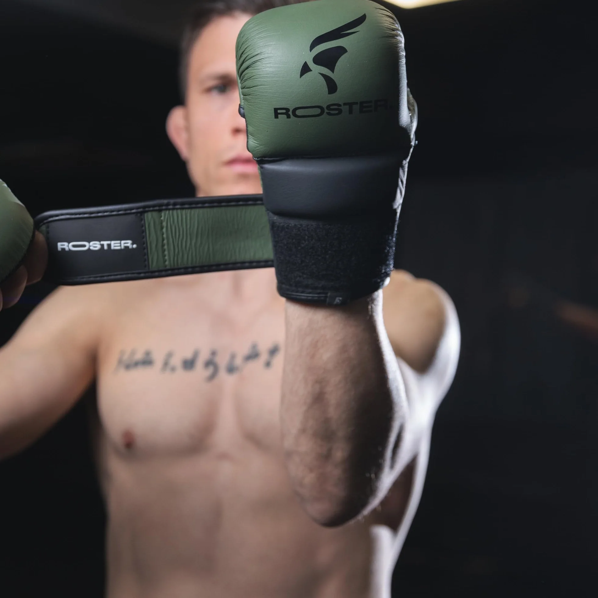 Guantillas MMA 7oz Sparring Piel Boxeo Kick Boxing Defensa Personal Unisex Adulto