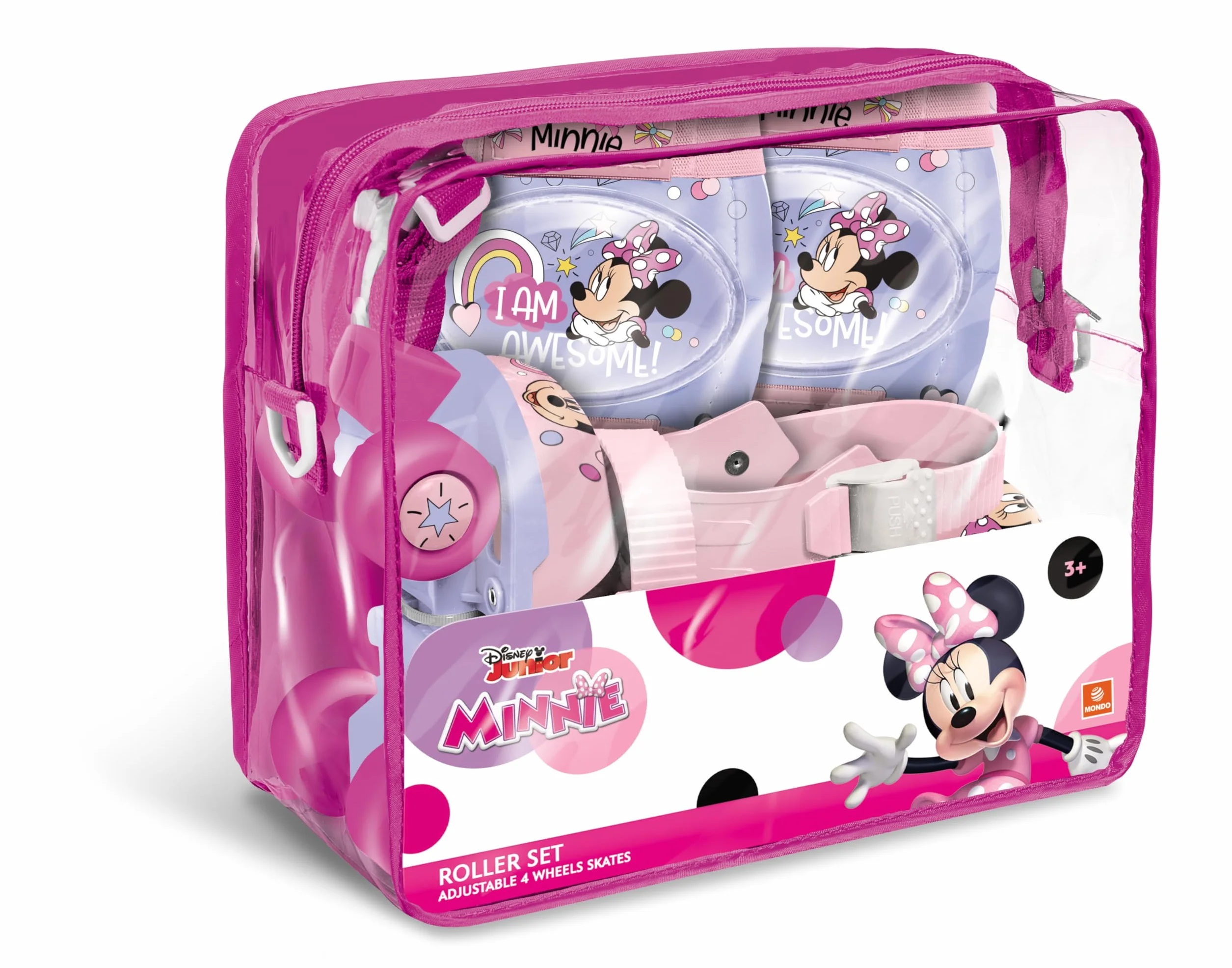 Patines de Ruedas Ajustables Minnie Disney para Niños Talla 22-29