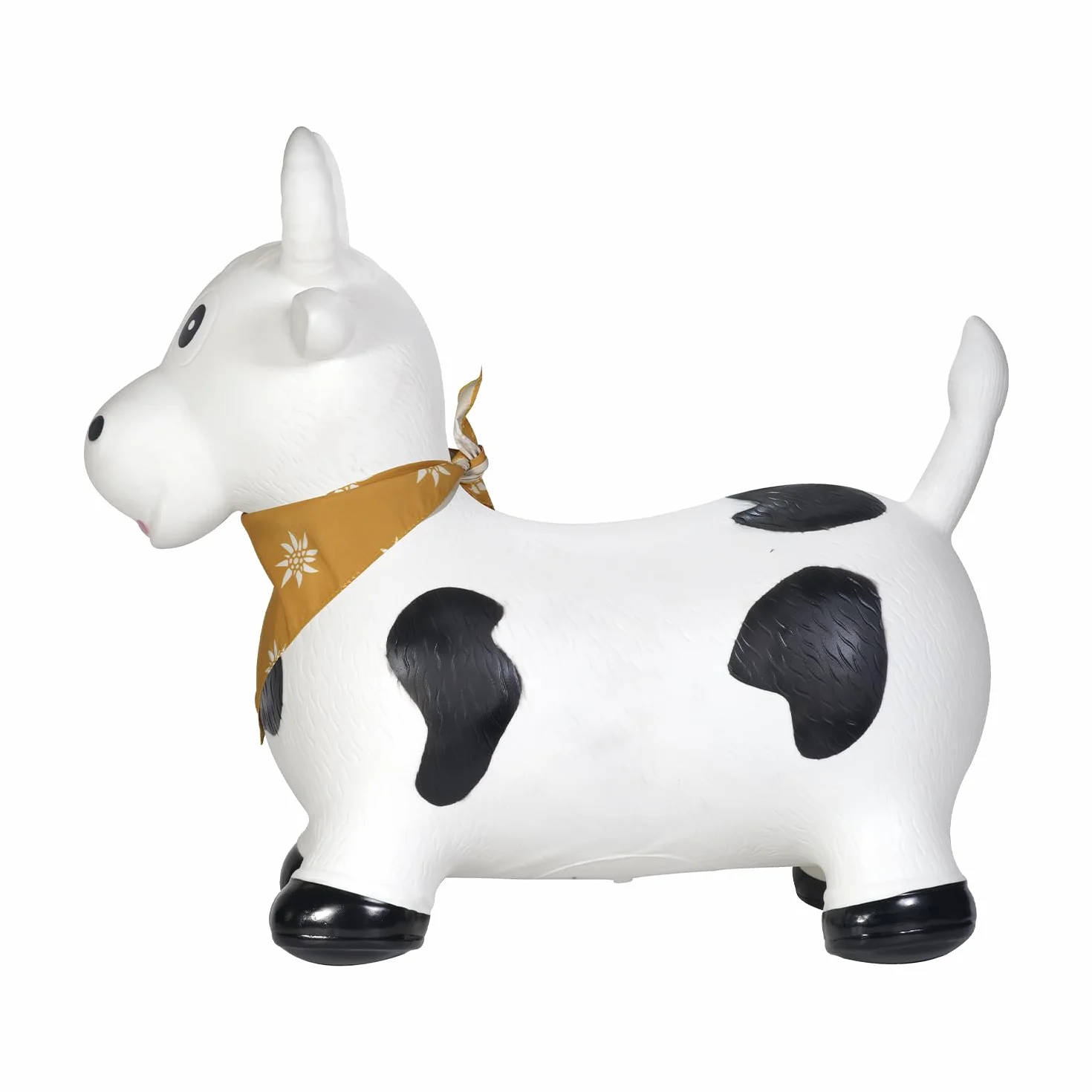 Kindsgut Animal para Saltar, Animal de Salto, Saltar, Vaca, brincar, para Bebes & niño pequeño, Inflable, con inflador, Unisex
