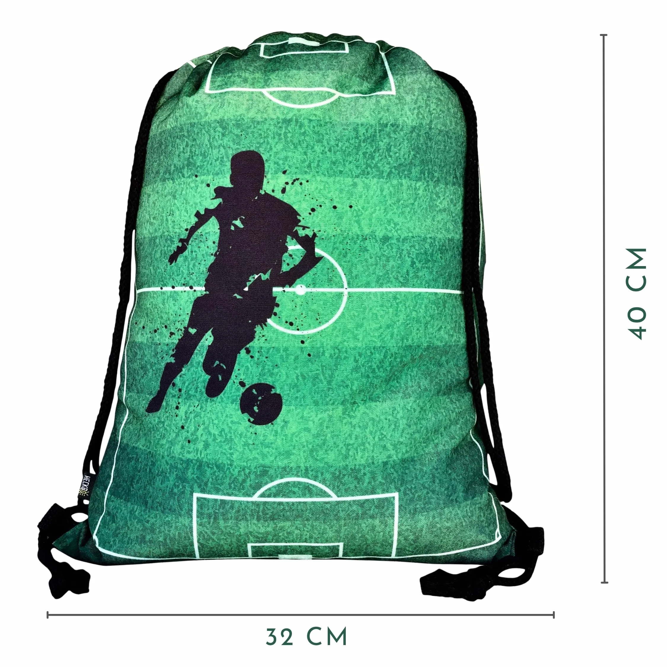 HECKBO bolsa de gimnasia infantil con cordón ropa deportiva botella para beber