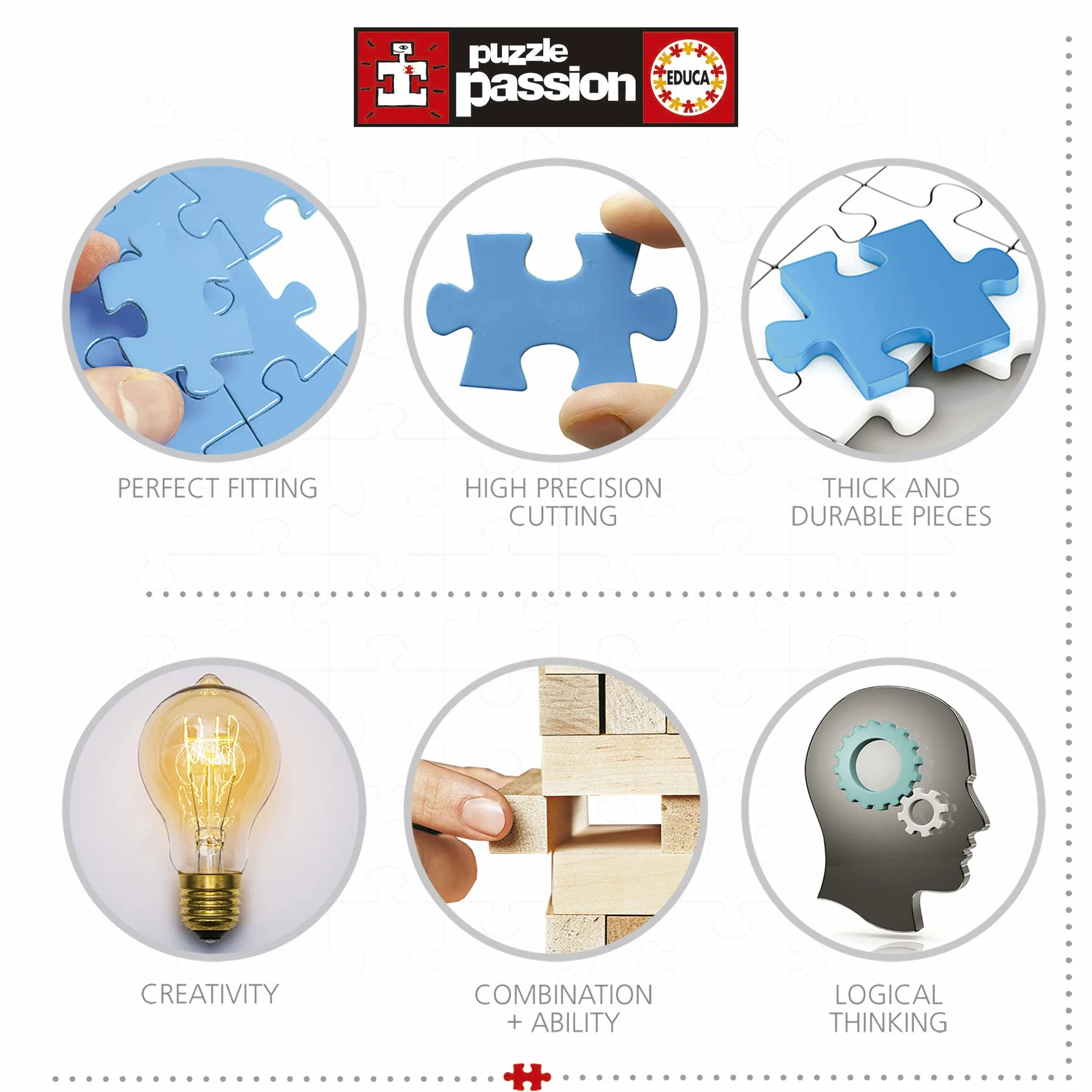 Educa - Puzzle de 2000 Piezas para Adultos | El Jardín de Las Delicias. Incluye Pegamento Fix Puzzle. A Partir de 14 años (18505)