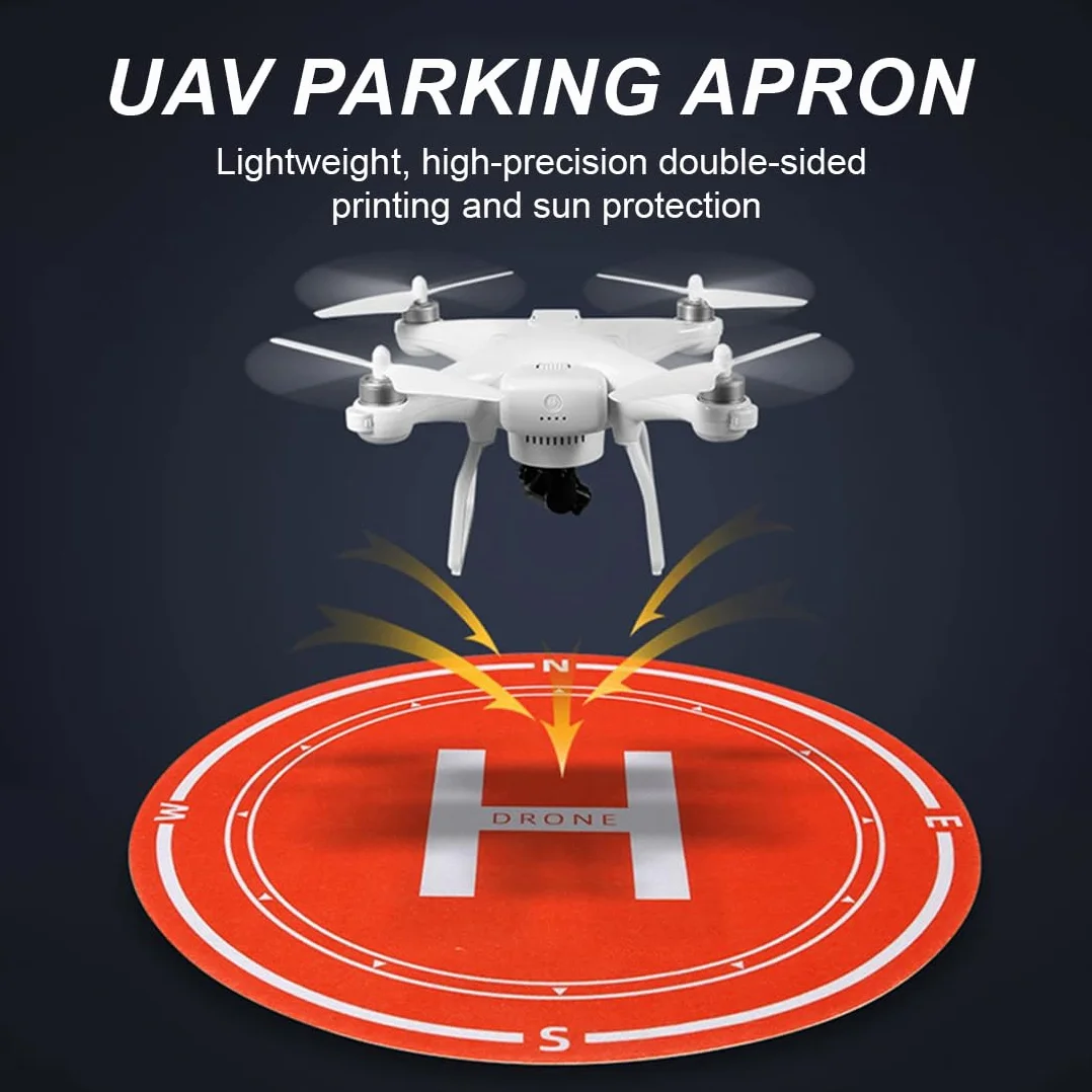 Plataforma De Aterrizaje Drones, Plegable, 50cm, Universal, Double Face, Impermeable, Mat de aterrizaje para Mini 3 Pro/Mini 2/Mavic 3/Air 3/Avata 2