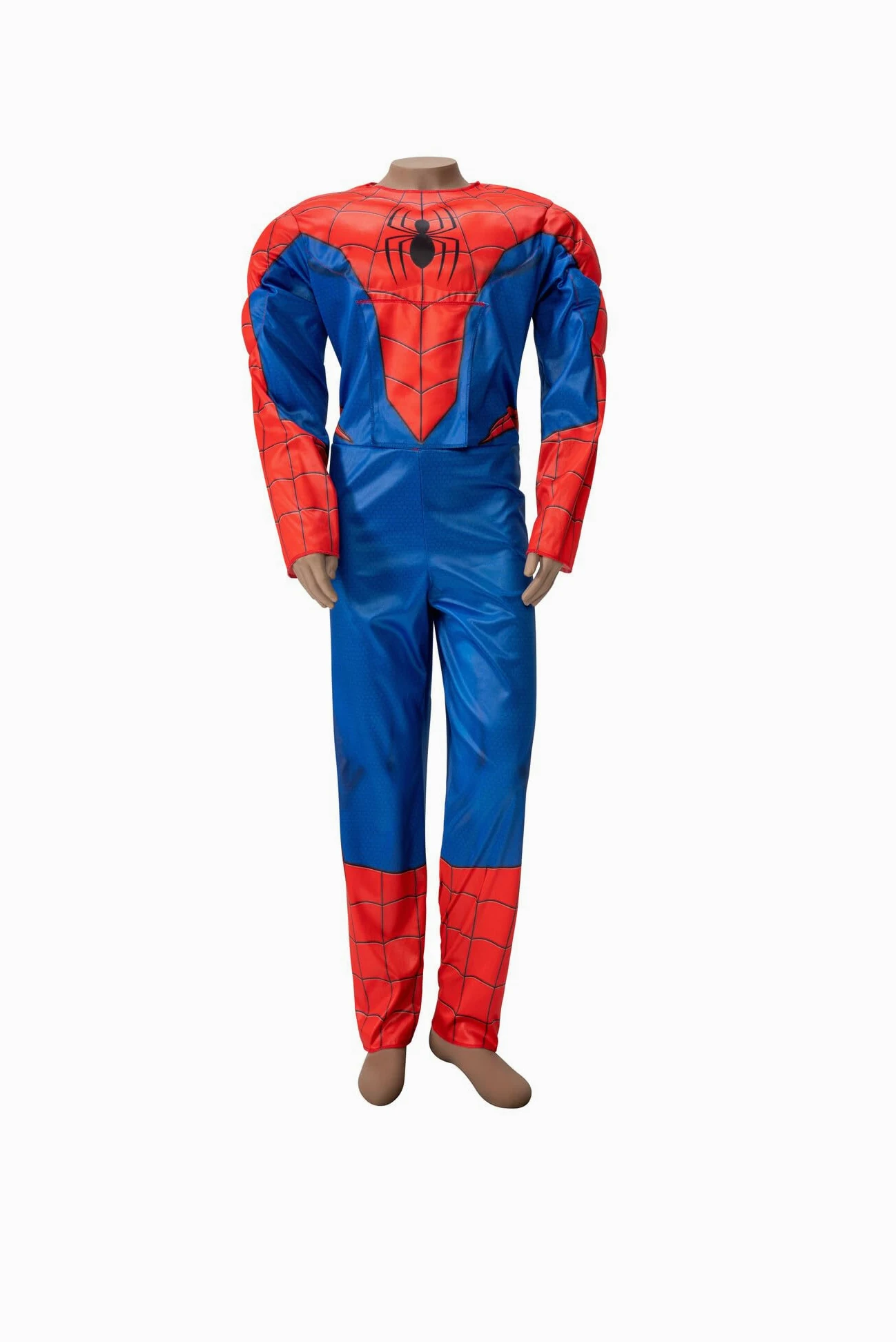 Marvel Spider-Man - Disfraz adaptativo oficial juvenil – Disfraces con características adaptativas (la cubierta de rueda se vende por separado)