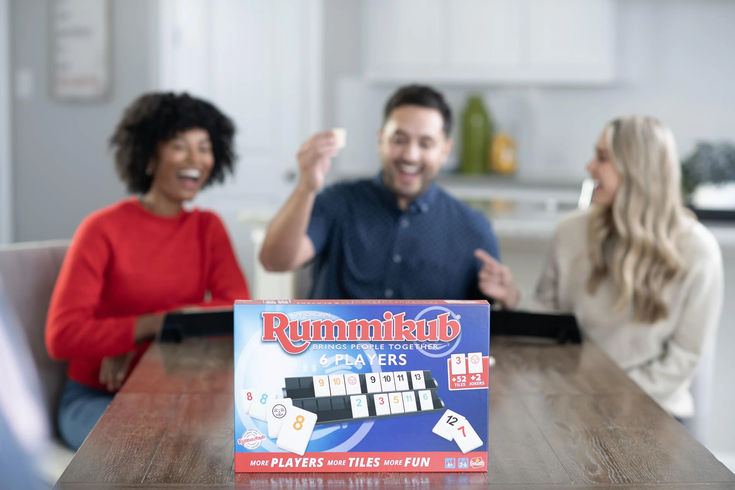 Rummikub Original Juego De Mesa 6 Jugadores A Partir De 6 Años Juego Estratégico De Fichas