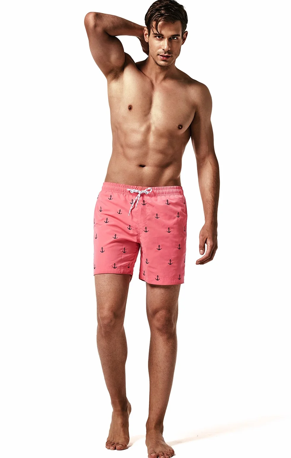 Maamgic Bañador Hombre 2 en 1 con Forro de Compresión Cremallera Shorts de Baño Natación