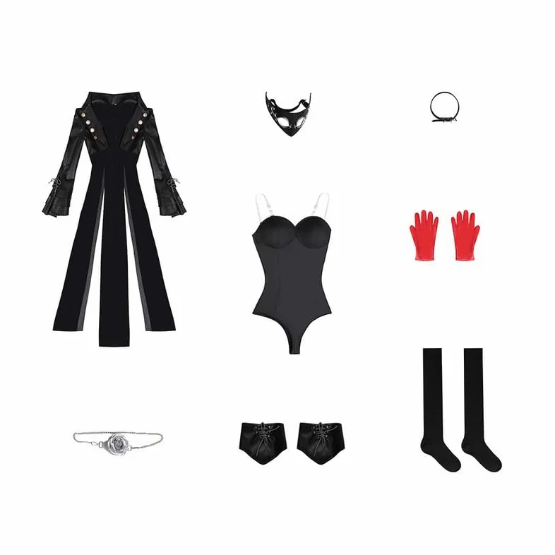 Traje de Lujo (Persona 5) Ropa de Cosplay Conjunto de Disfraz de Juego de Rol Traje de Cómics Uniforme de Halloween Ropa de Carnaval