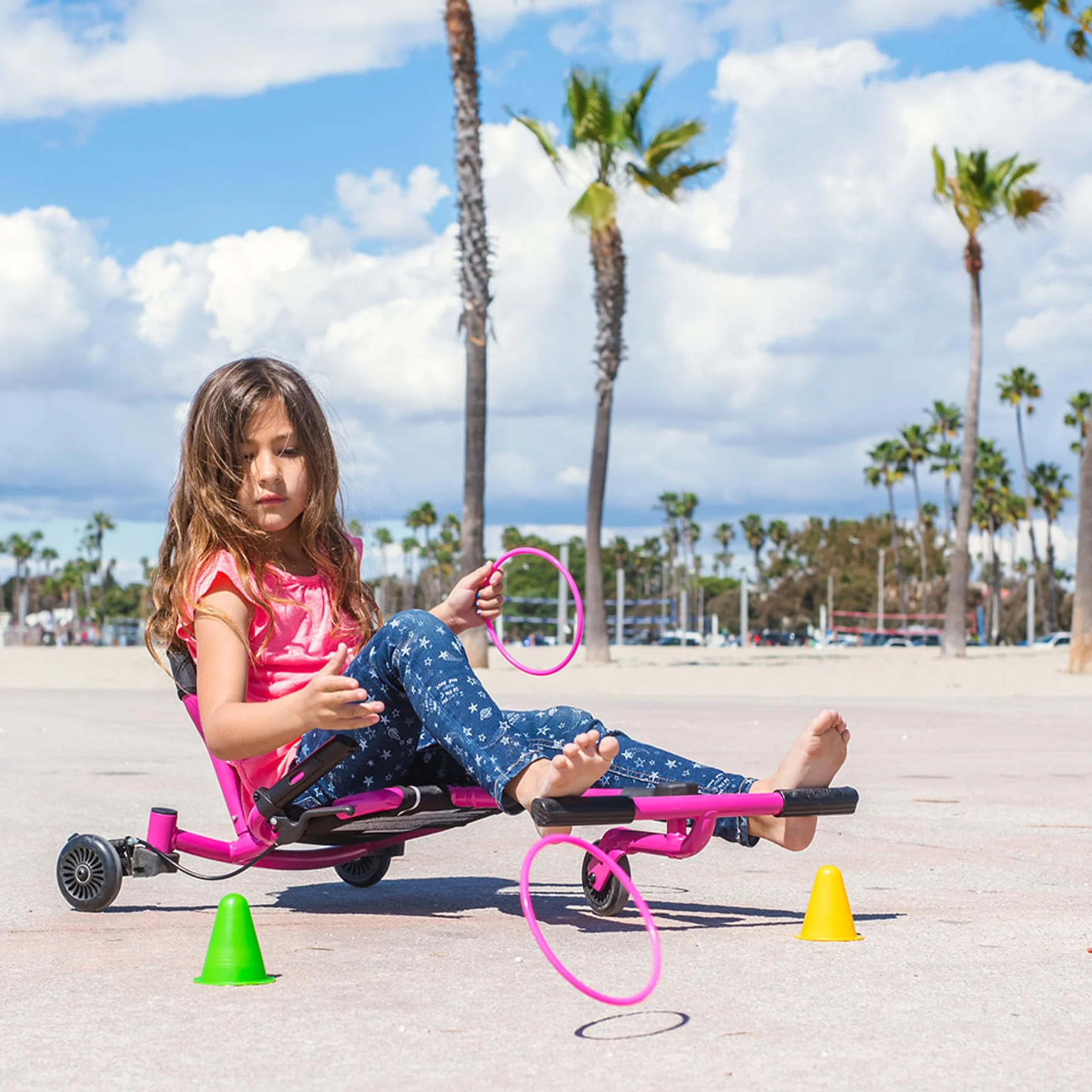 EzyRoller Nuevo juguete Drifter-X para niños de 6 años en adelante, hasta 150 libras, color rojo