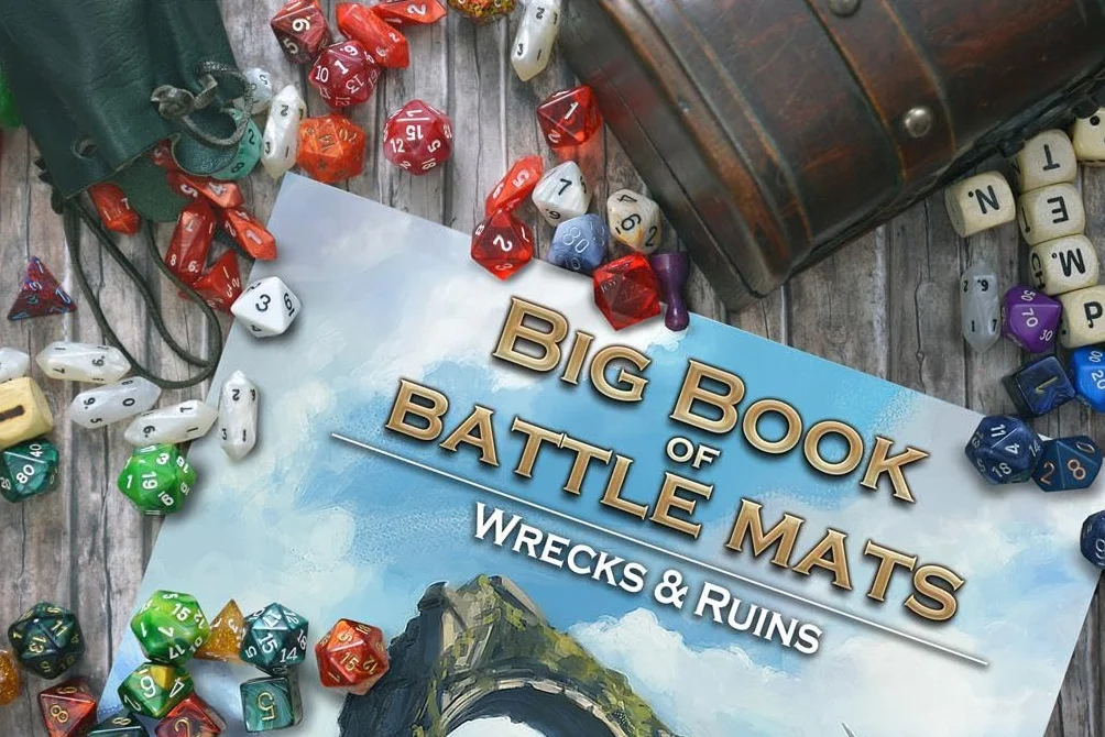 Big Book of Battle Mats Wilds, Wrecks & Ruins