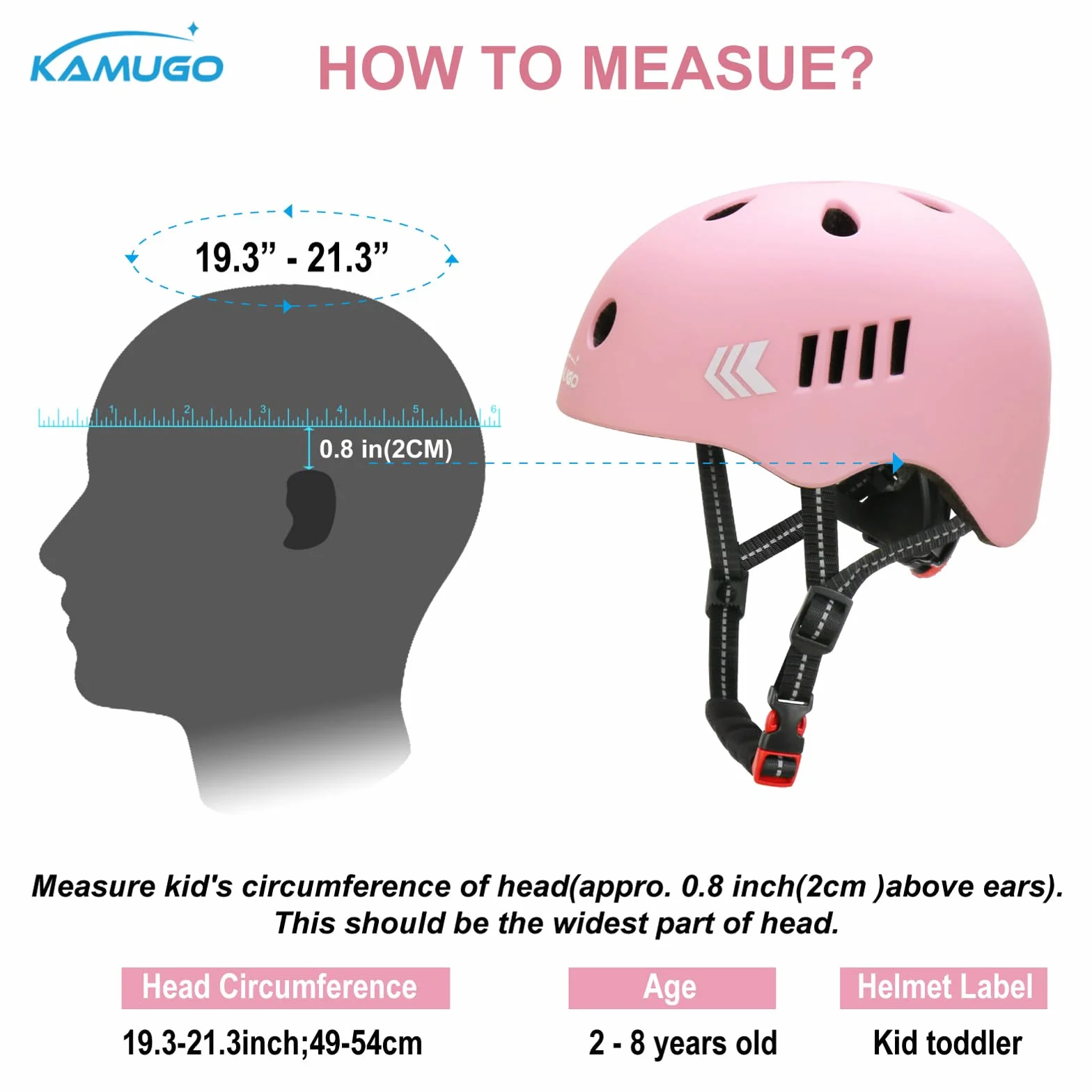 Kamugo Equipo de Protección Ajustable para Niños - Casco, Rodilleras, Coderas, Guantes para Bicicleta, Skateboard y Deportes Extremos