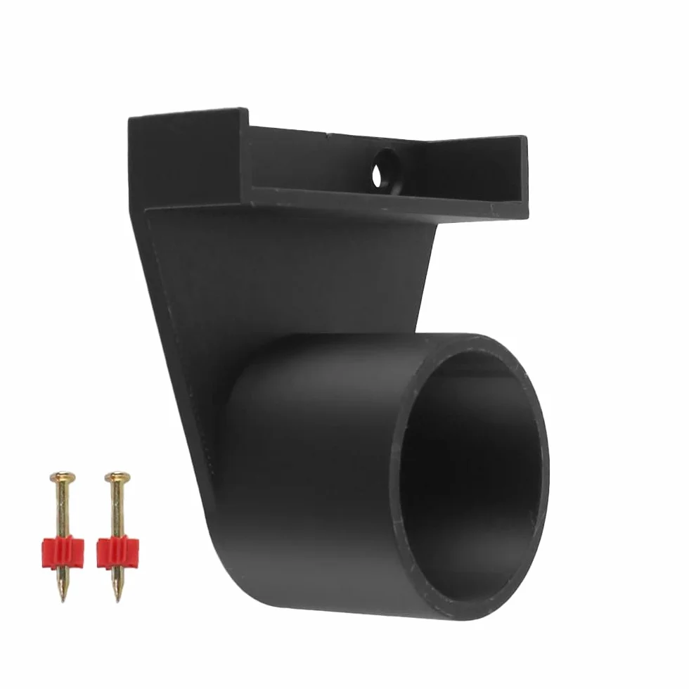 Soporte para taco de billar de pared con estante para tiza