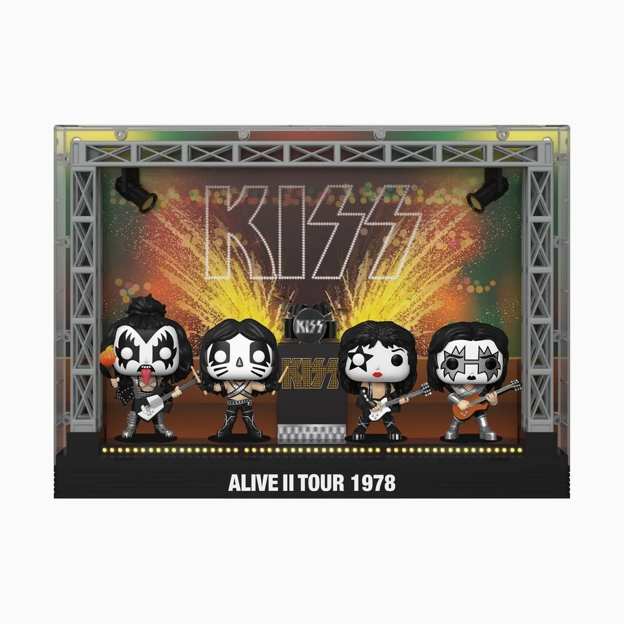 Kiss Alive II Tour 1978 (Pop! Moments Deluxe) Vinyl Figur 03 Unisex ¡Funko Pop! Standard Vinilo