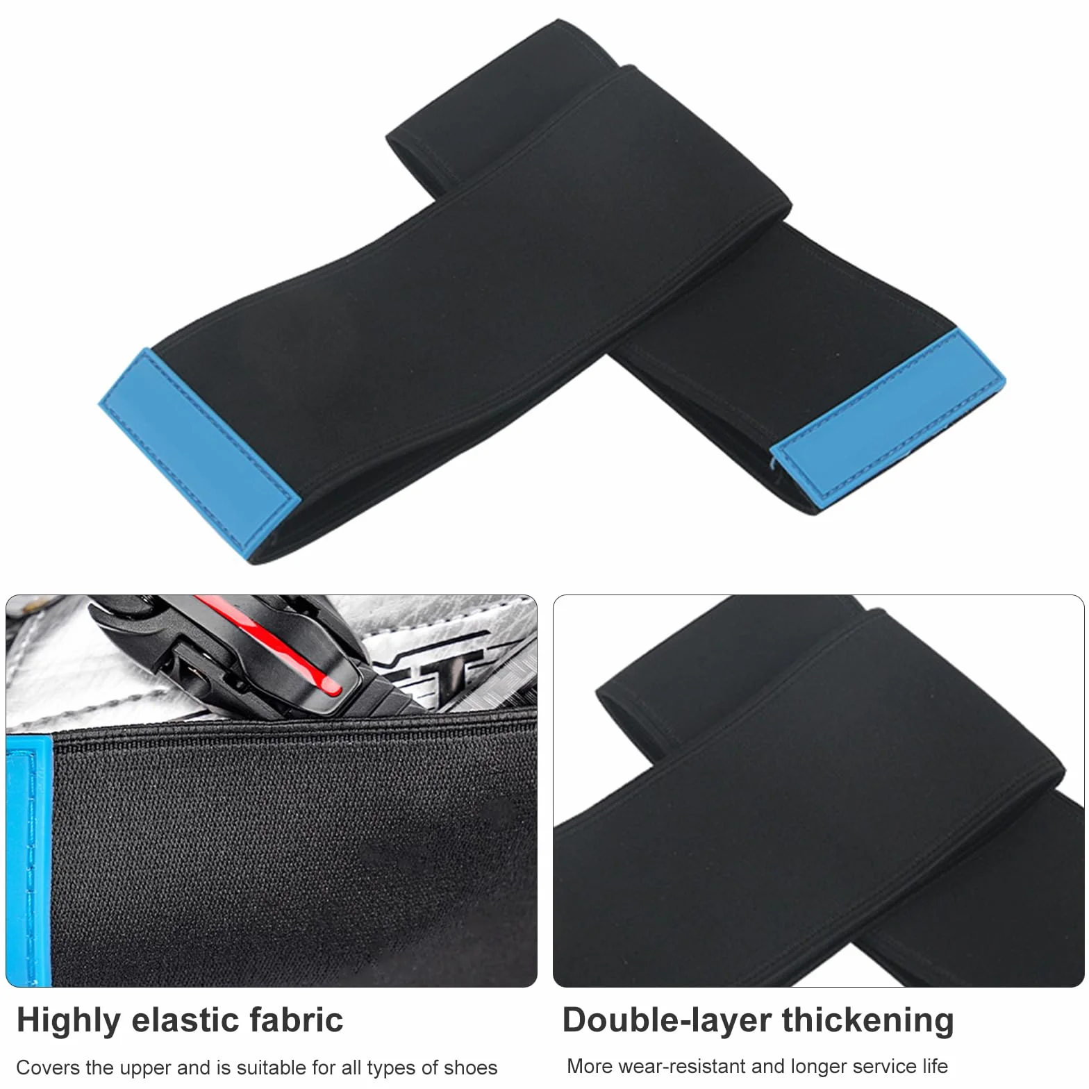 Helweet Fundas Cubre Patines, Cubrebotas Antiarañazos para Zapatillas de Suela Blanda