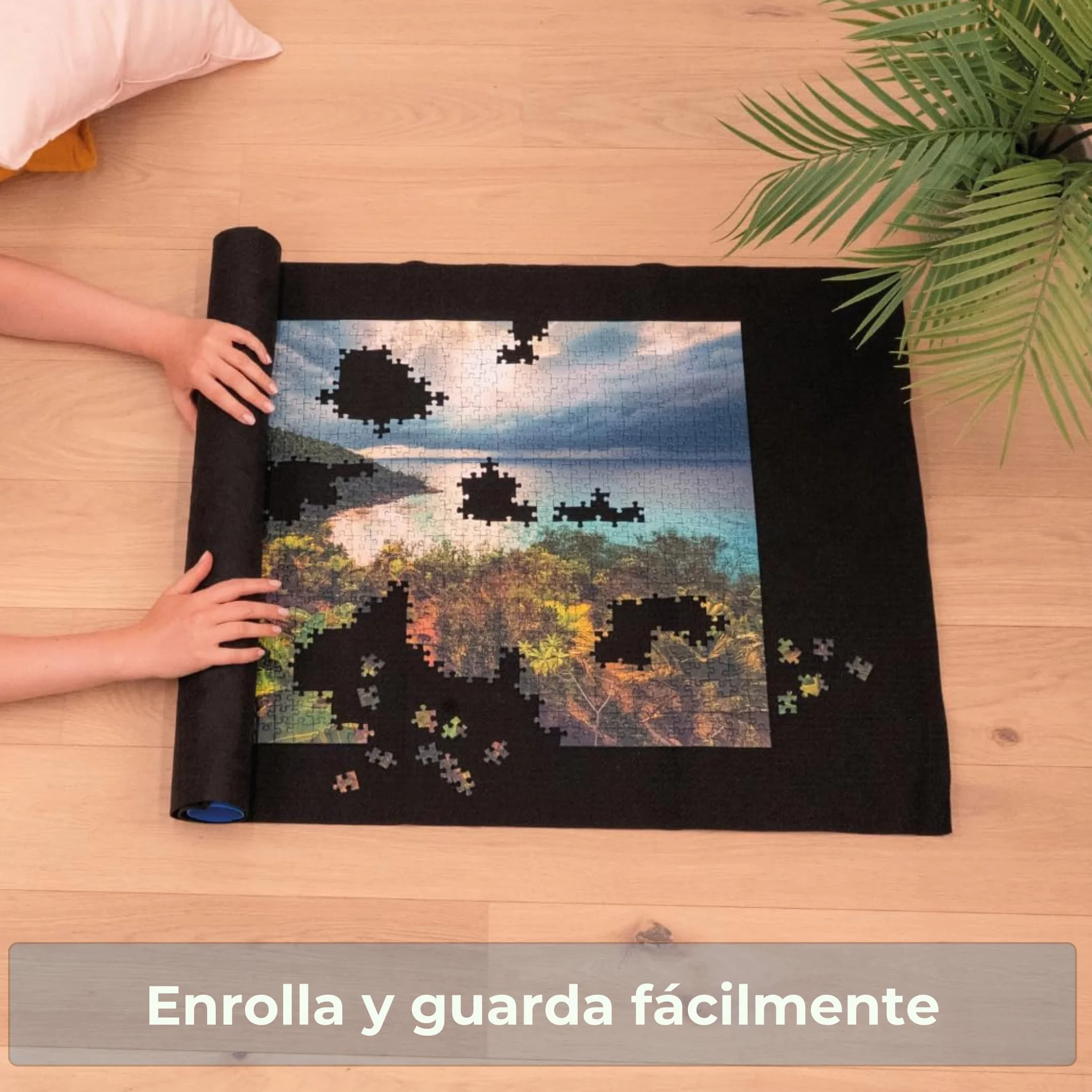 Ravensburger Tapete Puzzle Roll Your Puzzle Board 300 a 1500 Piezas Tubo Plástico Resistente