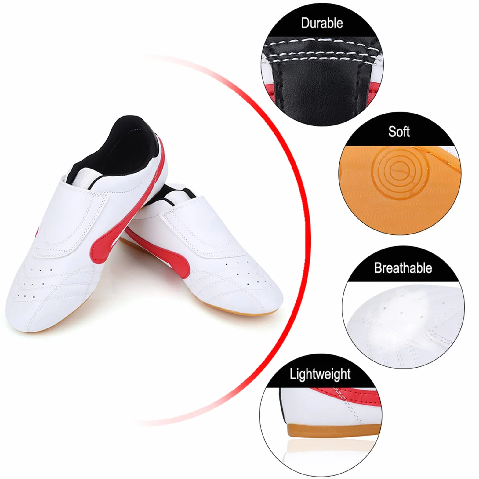 Buty Do Taekwondo Unisex Transpirable Boxeo Kung Fu Tai Chi Sport Buty Lże dla Dzieci Dorosłych