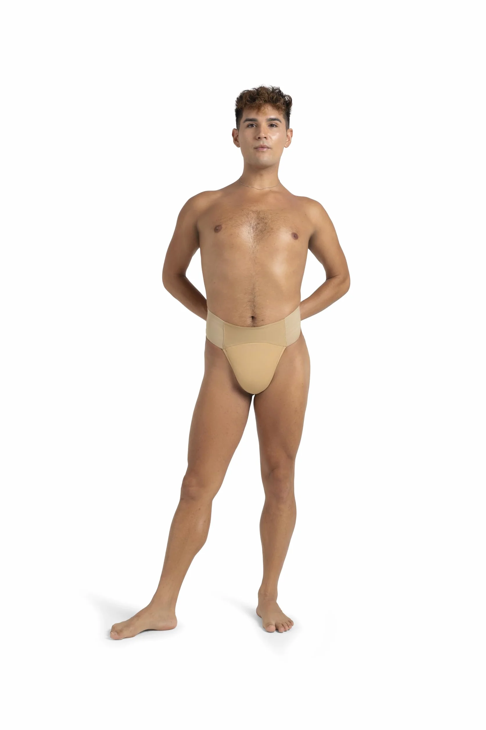 Capezio Thong acolchado para baile Hombre