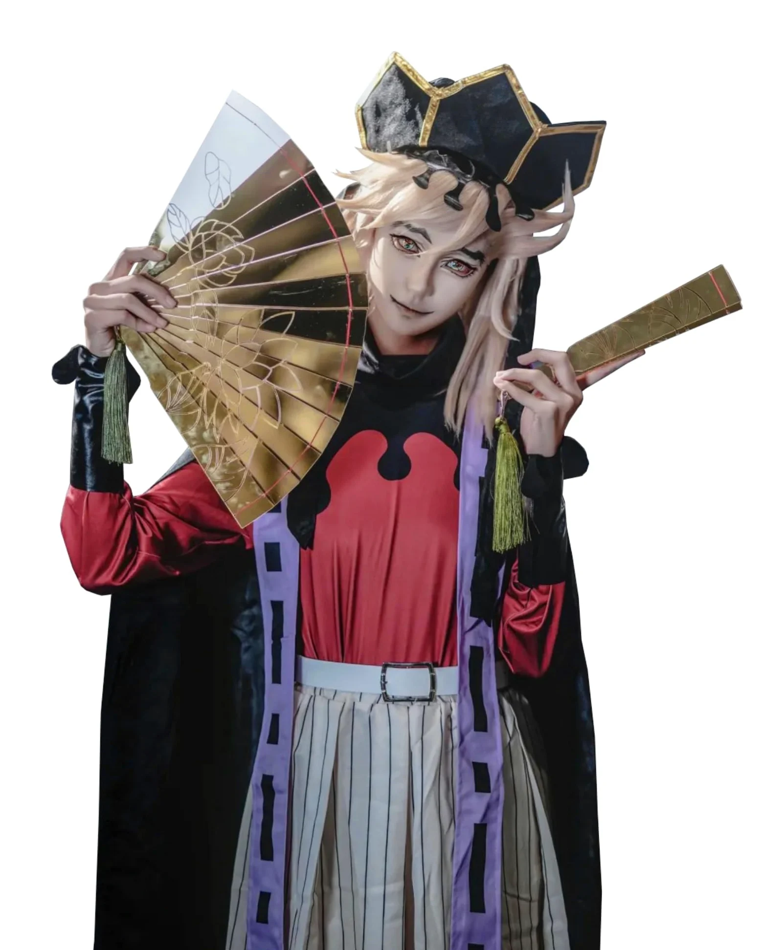 Disfraz de Demon Twelve Kizuki Cosplay Outfit Kokushibo Disfraz Akaza Cosplay Douma Halloween Disfraz adulto carnaval