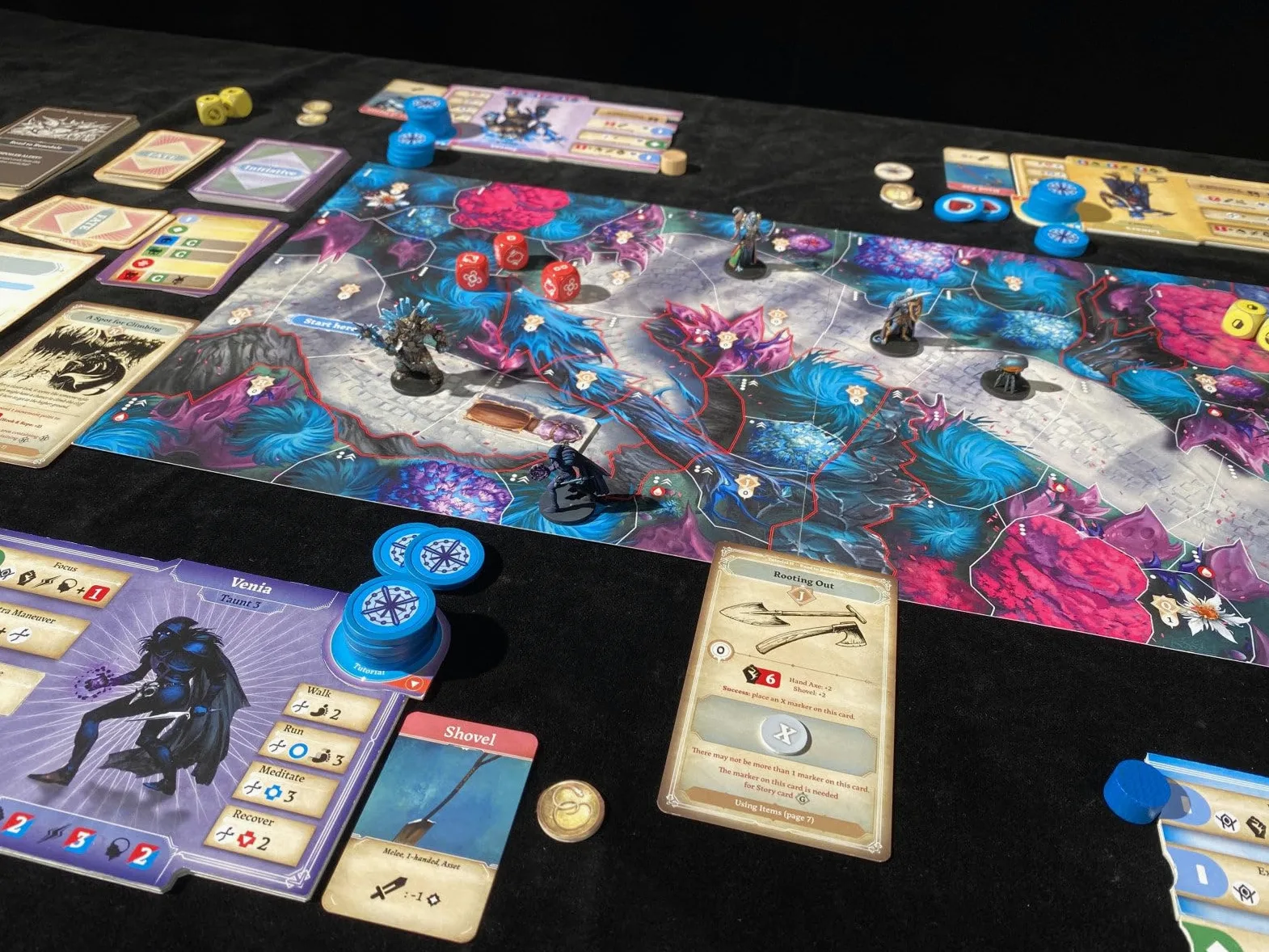 Lautapelit.fi - Agemonia: Juego de Mesa cooperativo para 1-4 Jugadores, 60-120 Minutos, para Adolescentes y Adultos a Partir de 168 años, Fantasy, Familia