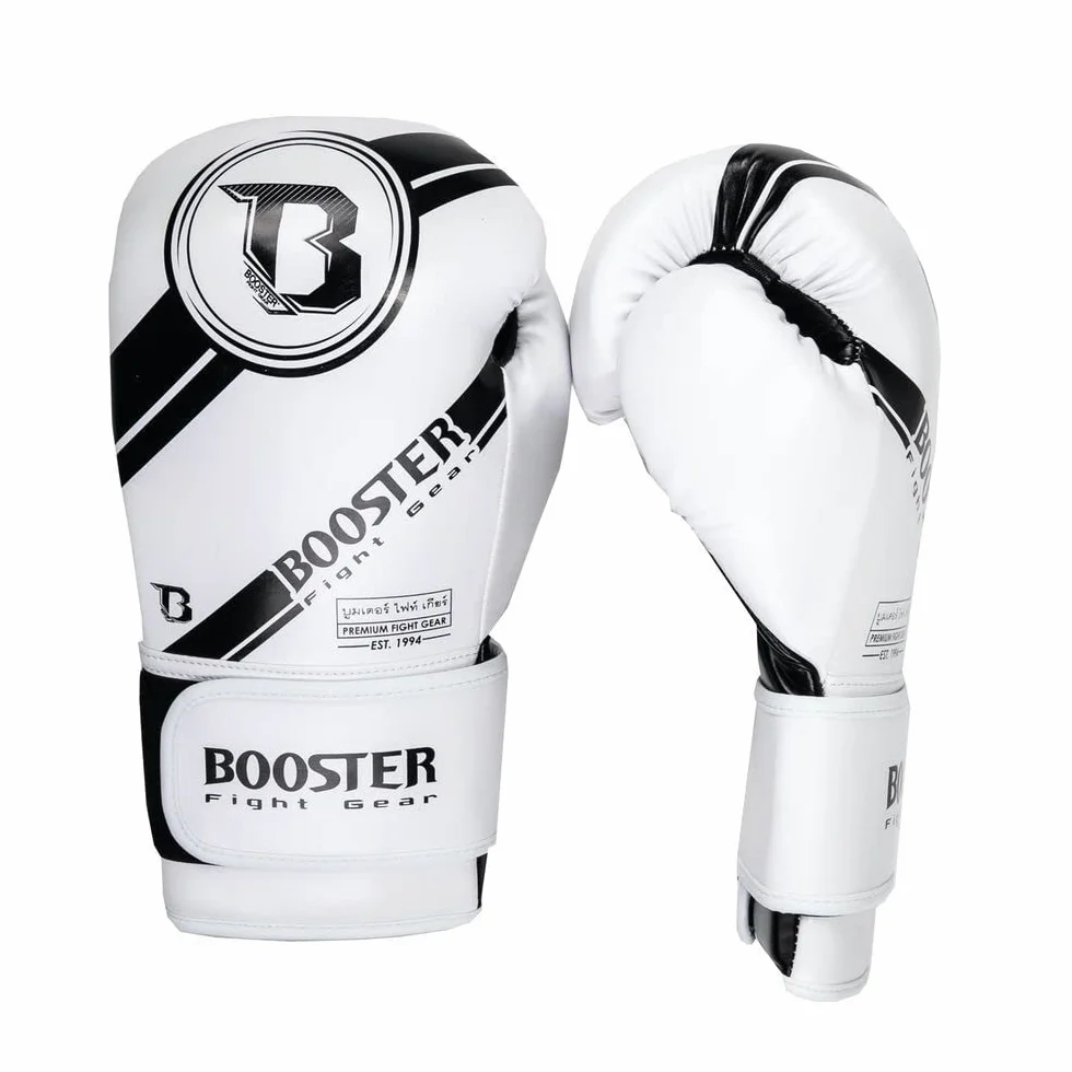 Booster Fightgear BG Premium Striker 2 bokshandschoenen Wit Zwart