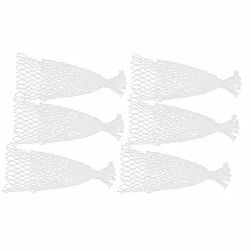VGEBY Bolsa de Malla de Algodón para Billar 6 uds, Red de Agujero Largo, Accesorios de Mesa de Billar Duraderos