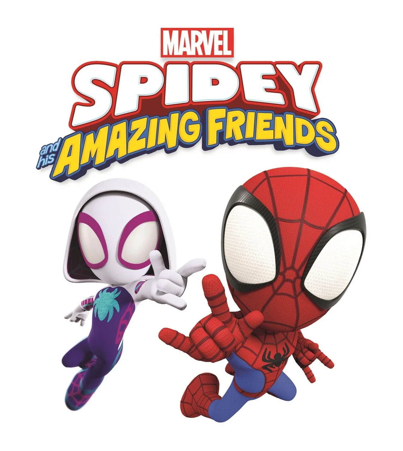 Clementoni - Puzzle Interactivo de Marvel Spidey and His Amazing Friends para Suelo - 24 Piezas, Pen Interativa, Desarrollo Autonomía y Concentración, 3+ Años, 62x42 cm, 16686