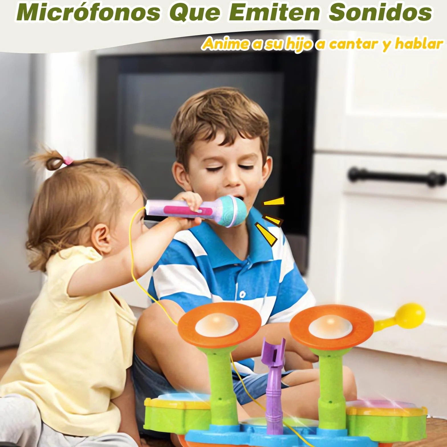Juguetes Niños 1 Año - Bateria Ideas Regalo Niño 1 2 Año Tambor Infantil Instrumentos Musicales Juguetes Bebe 1 2 Años Ideas Regalo 1 Año Niños Niñas