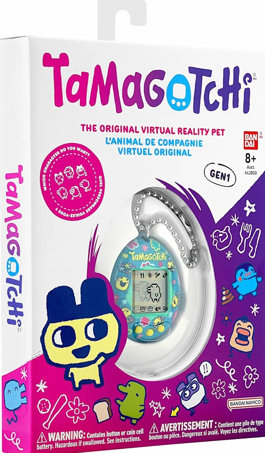BANDAI Tamagotchi Mascota Virtual Pink Treasure Jewel Multicolor Juguete Electrónico Mayores 8 años