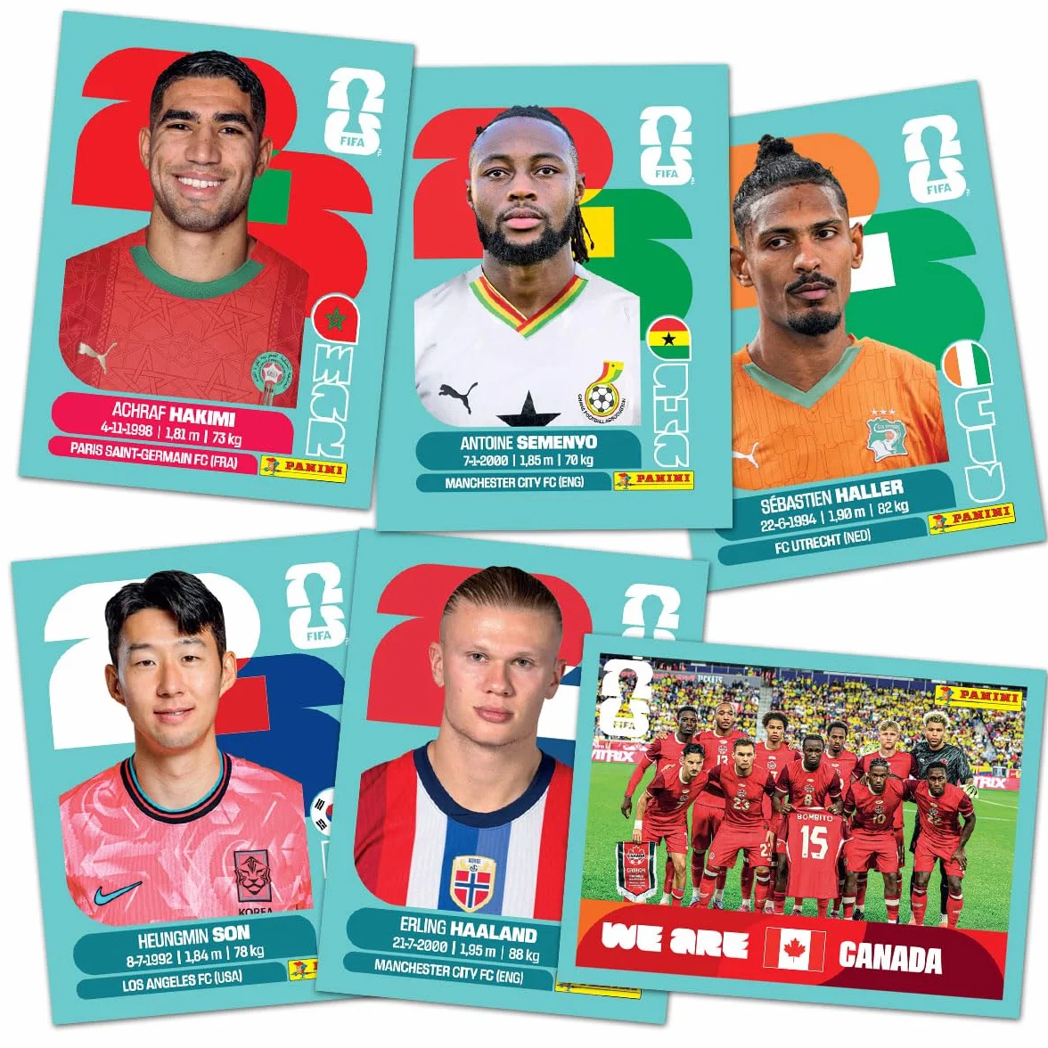 Panini - Colección oficial de la FIFA World Cup 2026™ (caja de 100 bolsas)