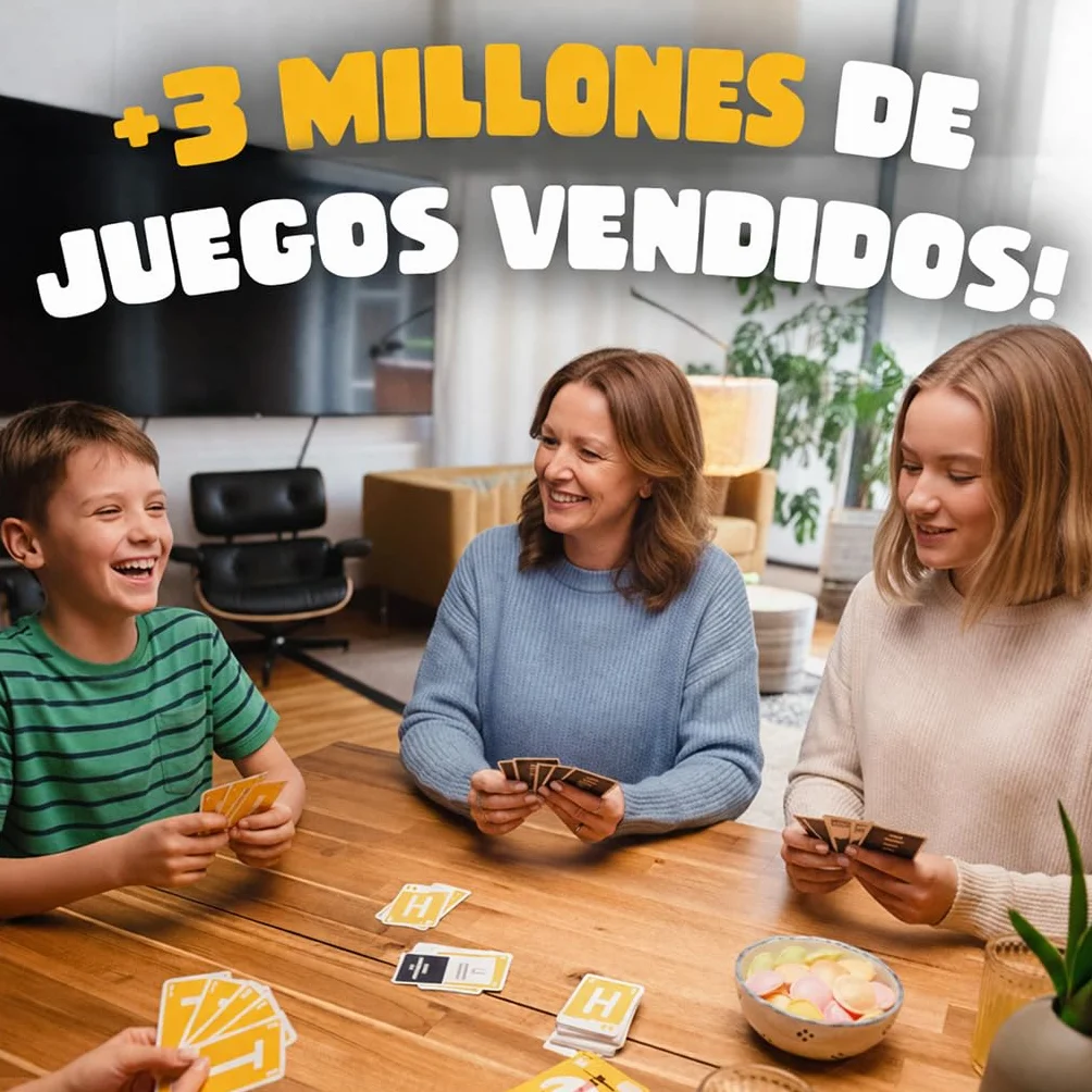 QuickStop Juegos de Mesa para Familia y Amigos 2-7 Jugadores Gran Premio del Juguete 2024