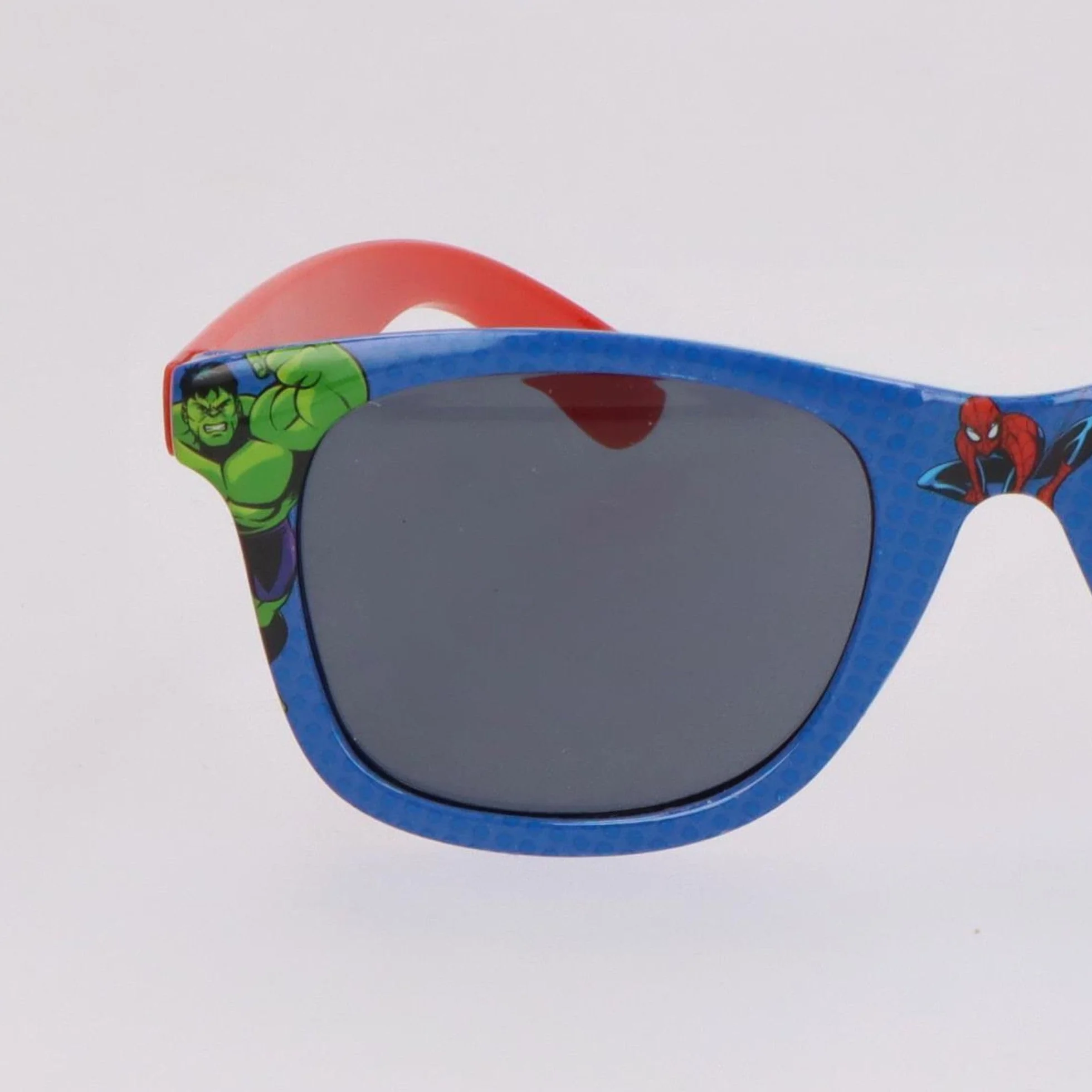 Gorra y Gafas de Sol Marvel Set Niños Original UV400 Protección Solar Avengers