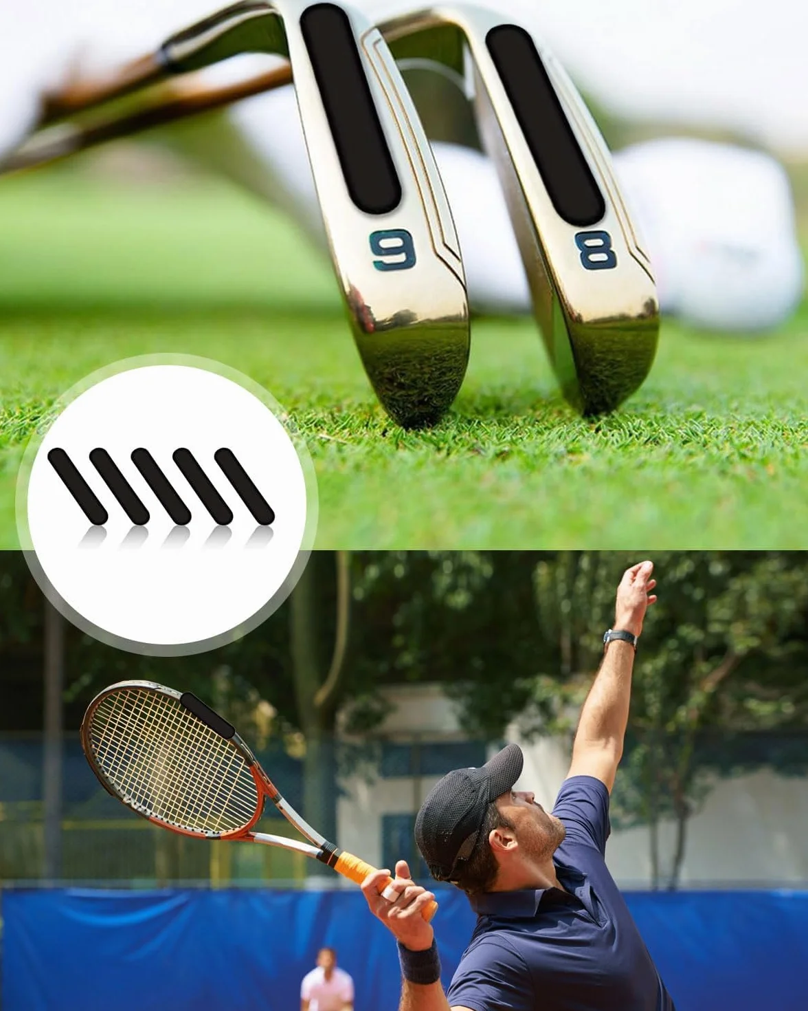 Cintas de Plomo Adhesivas Contrapeso Raqueta Tenis Golf Pickleball