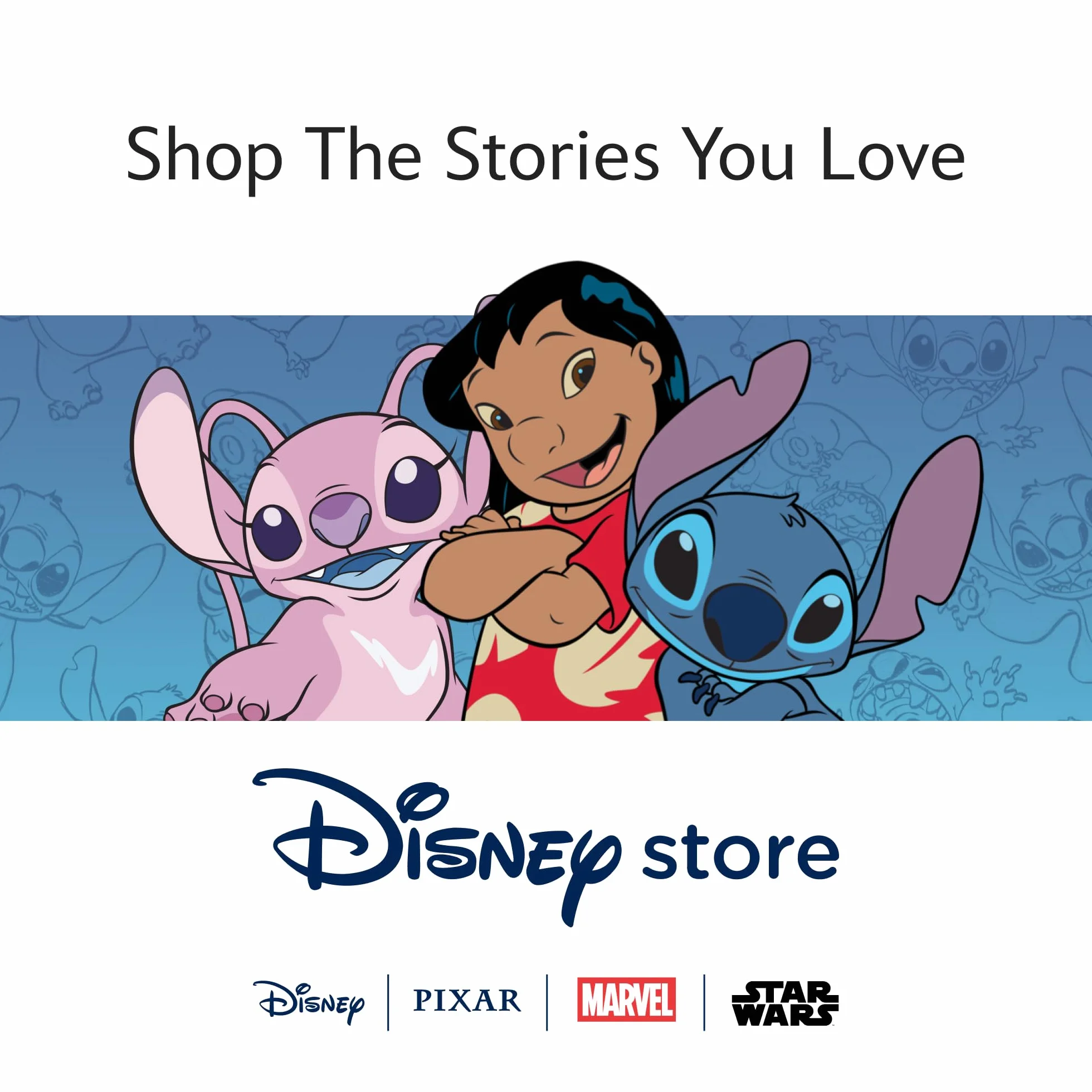 Disney Store Lilo y Stitch Ángel minipeluche de Bolitas 17 cm
