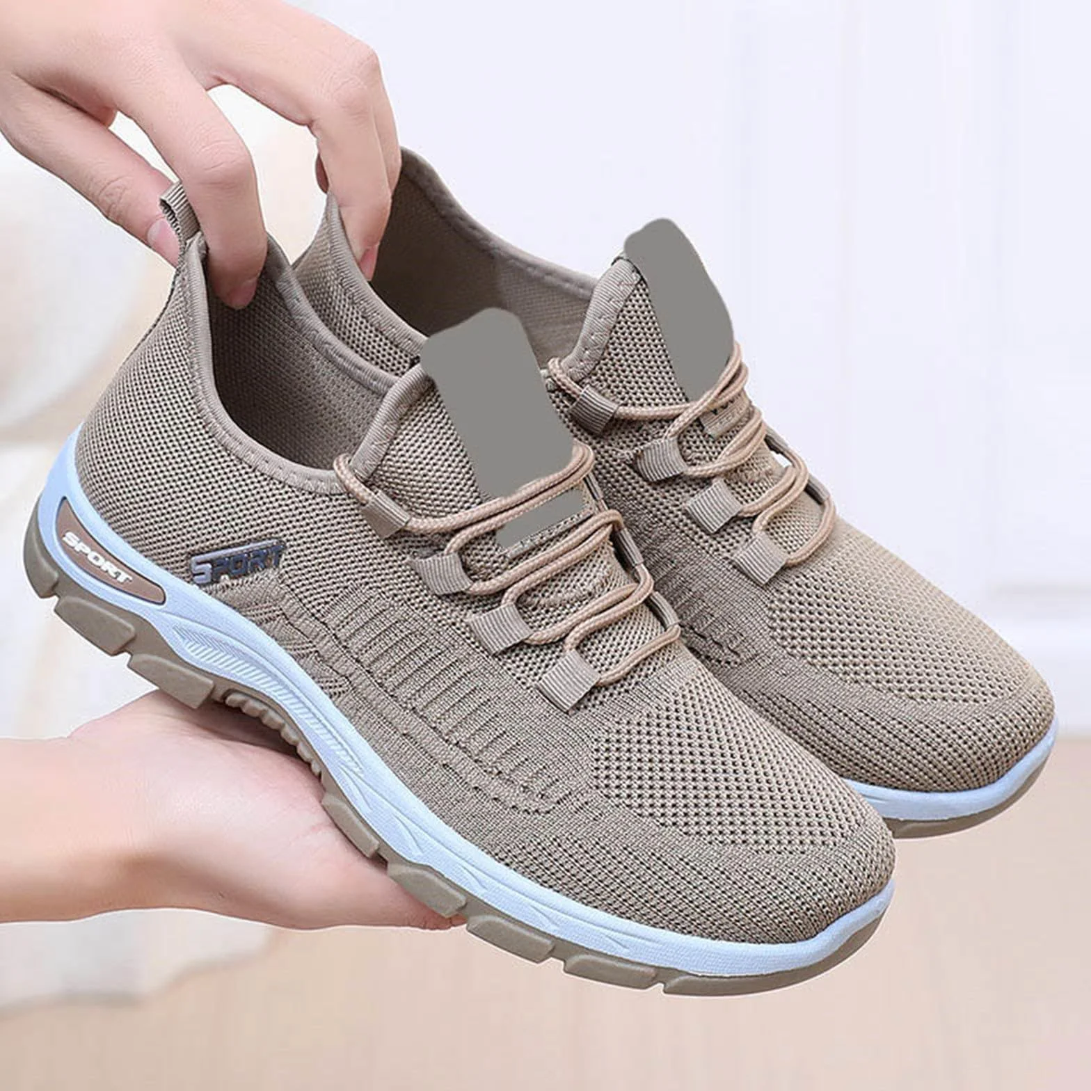 riou Zapatos para Caminar para Hombre, Wearbreeze Zapatillas de Senderismo al Aire Libre Ortopédicos Urbanos