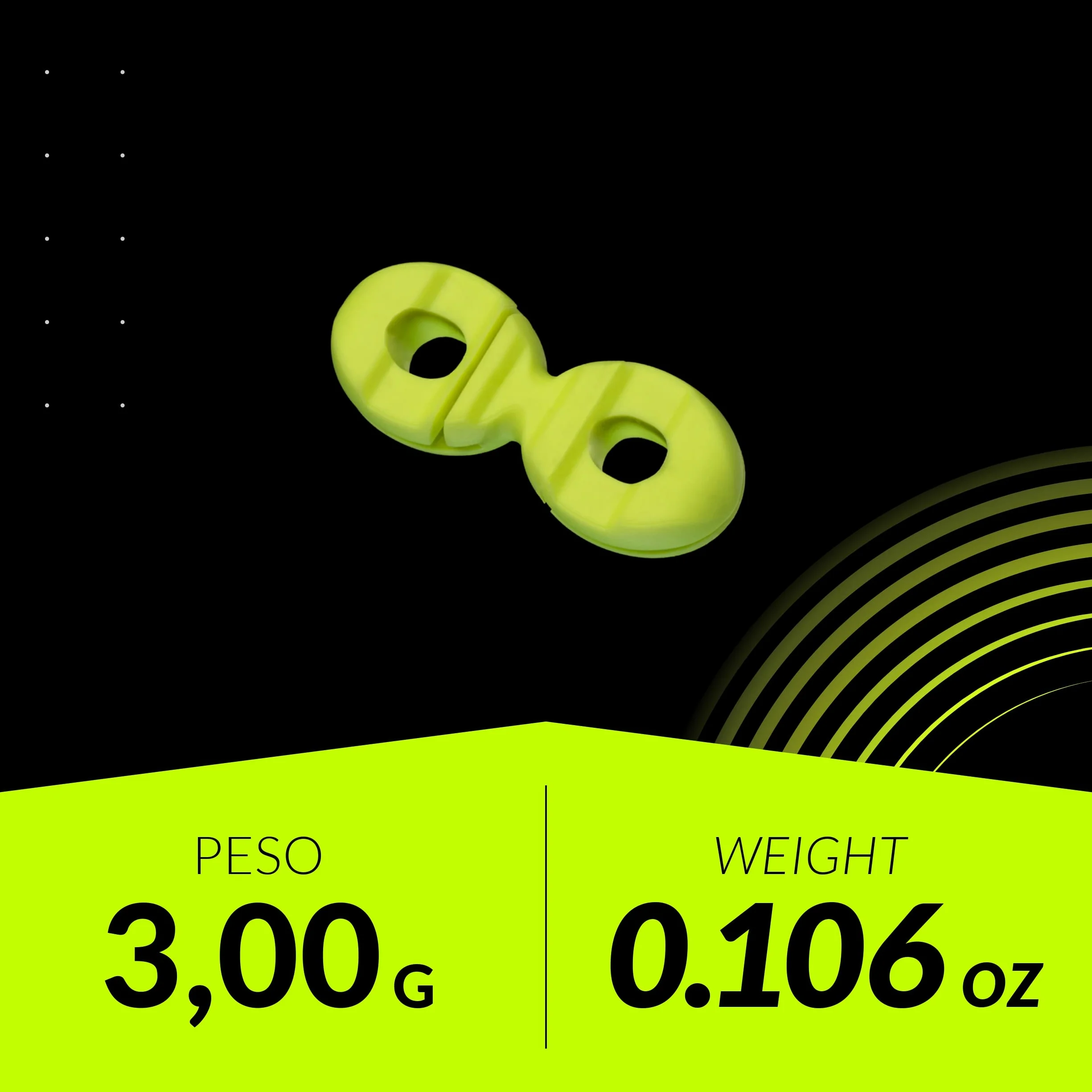 LOOP Dispositivo Antivibración Dampeners Amortiguador para Raquetas de Tenis Sistema Patentado Made in Italy