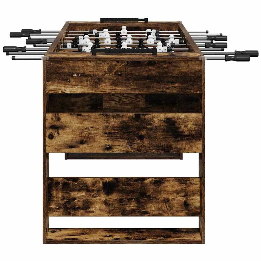 Refined Mesa de Futbolín Roble, Mesa de futbolín Rectangular, Moderna para Juegos en Interiores, competencias Familiares, diversión Nocturna y Fiestas