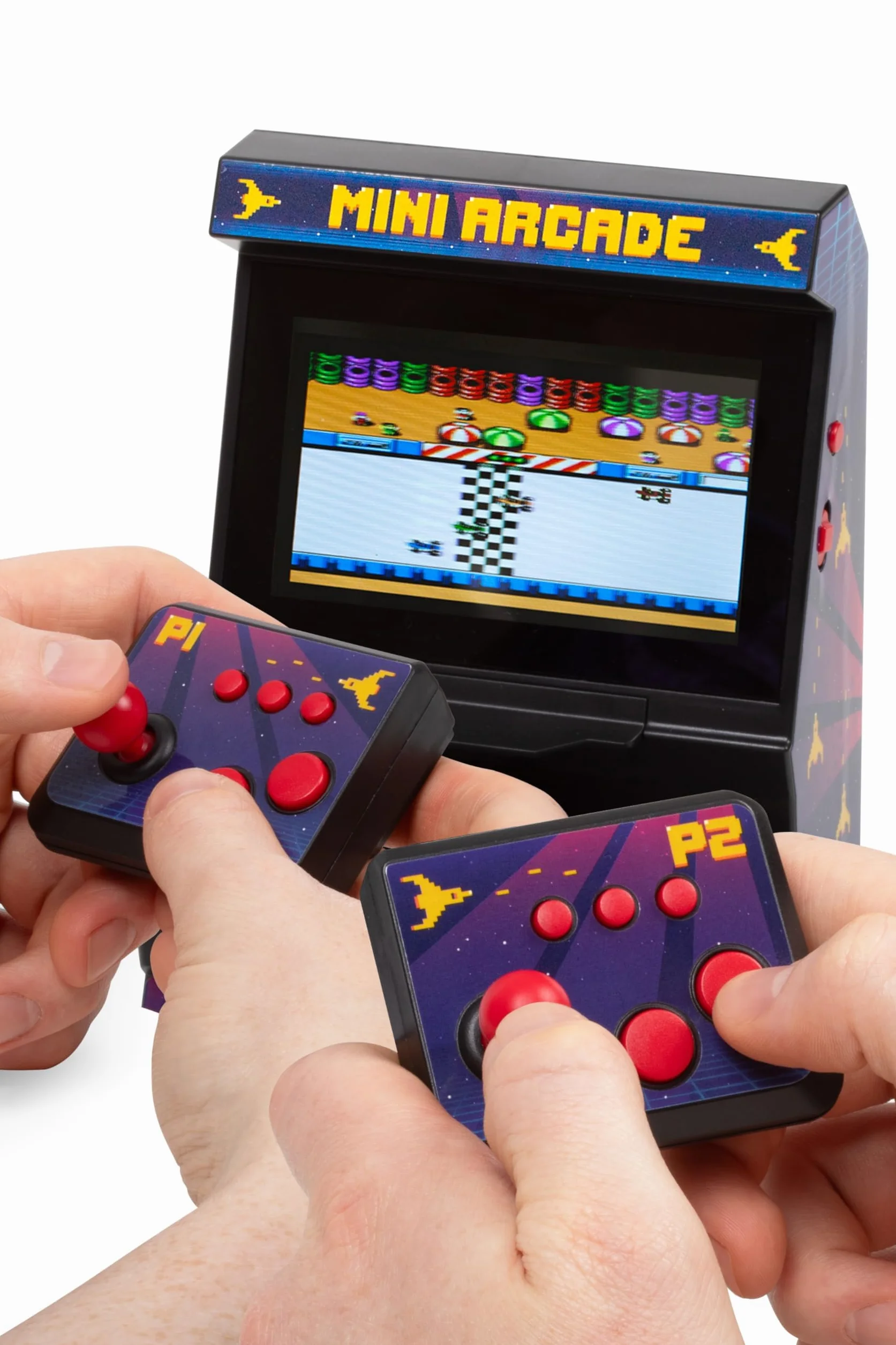 THUMBS UP Mini Arcade 2 Jugadores 300 Juegos 15Cm