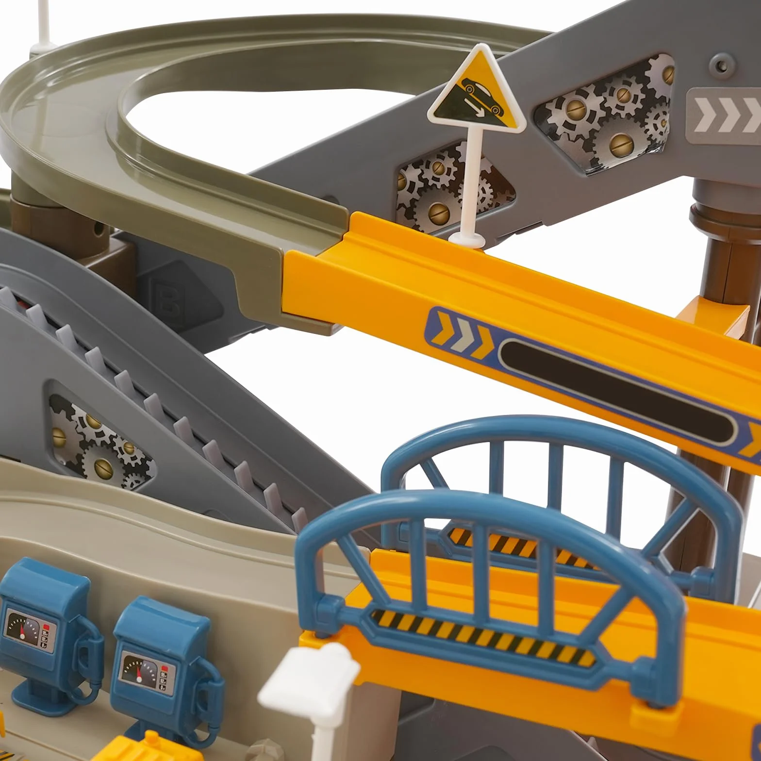 Pista eléctrica y coche de juguete para niños | Juego de tren RC con trenes y rieles | Juguetes para niños y niñas a partir de 3 años