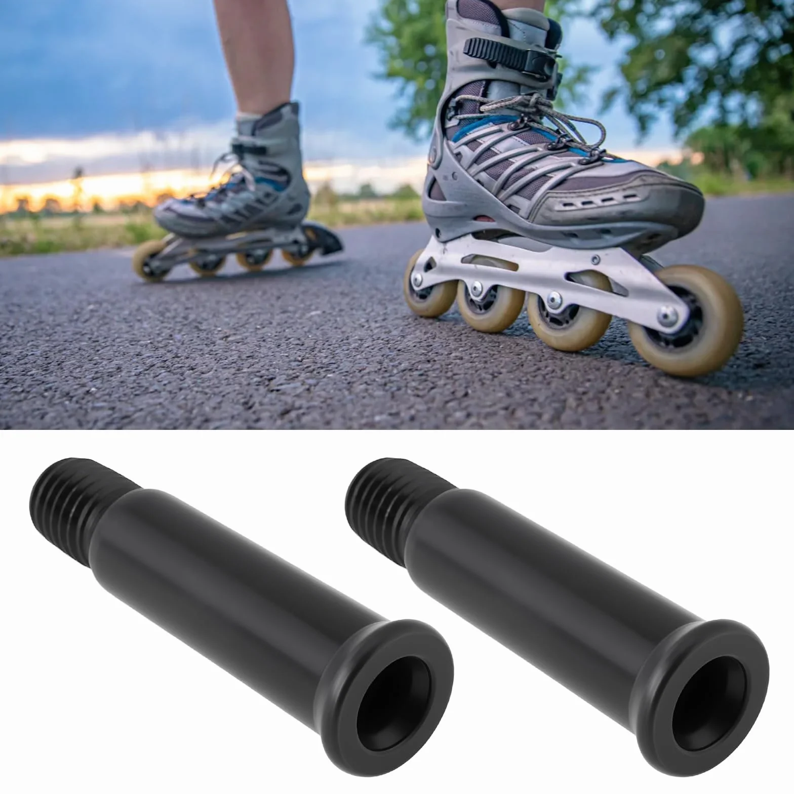 Tornillos y Pernos de 8 mm para Ejes de Patines en Línea de Aleación de Aluminio