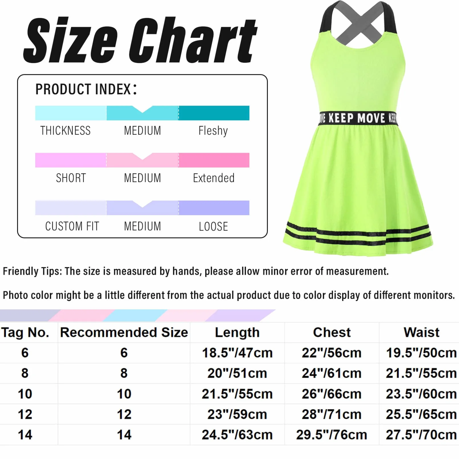 Vestido de tenis niña sin mangas espalda cruzada chaleco falda golf fitness entrenamiento