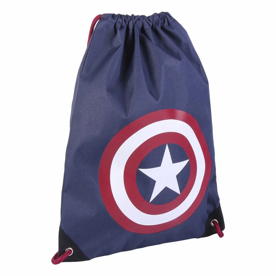 Bolsa Mochila Cuerdas Infantil Capitan America Licencia Oficial Marvel CERDÁ LIFE'S LITTLE MOMENTS